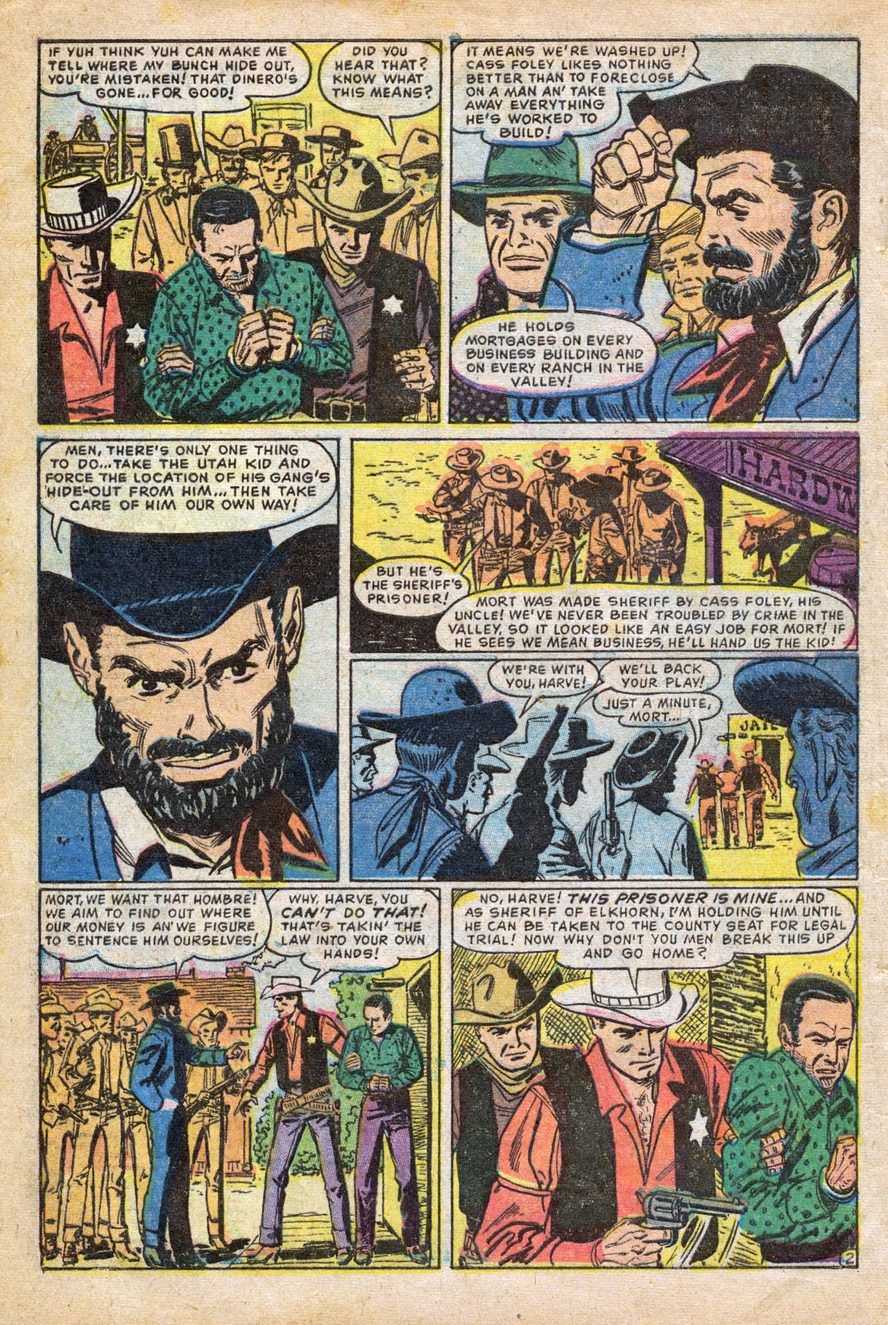 Read online Two Gun Western comic -  Issue #9 - 4