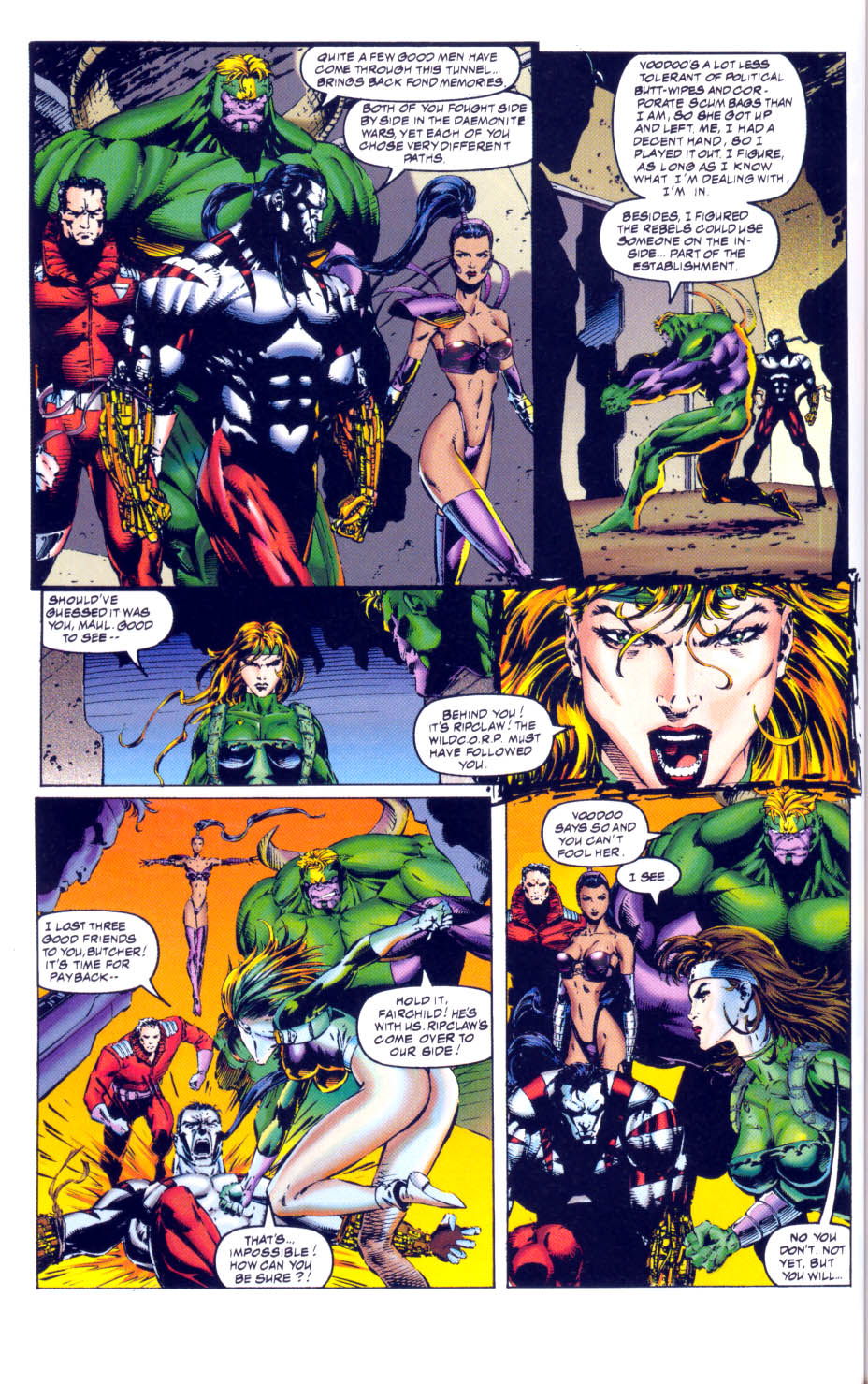 Read online Deathmate comic -  Issue # Black - 18
