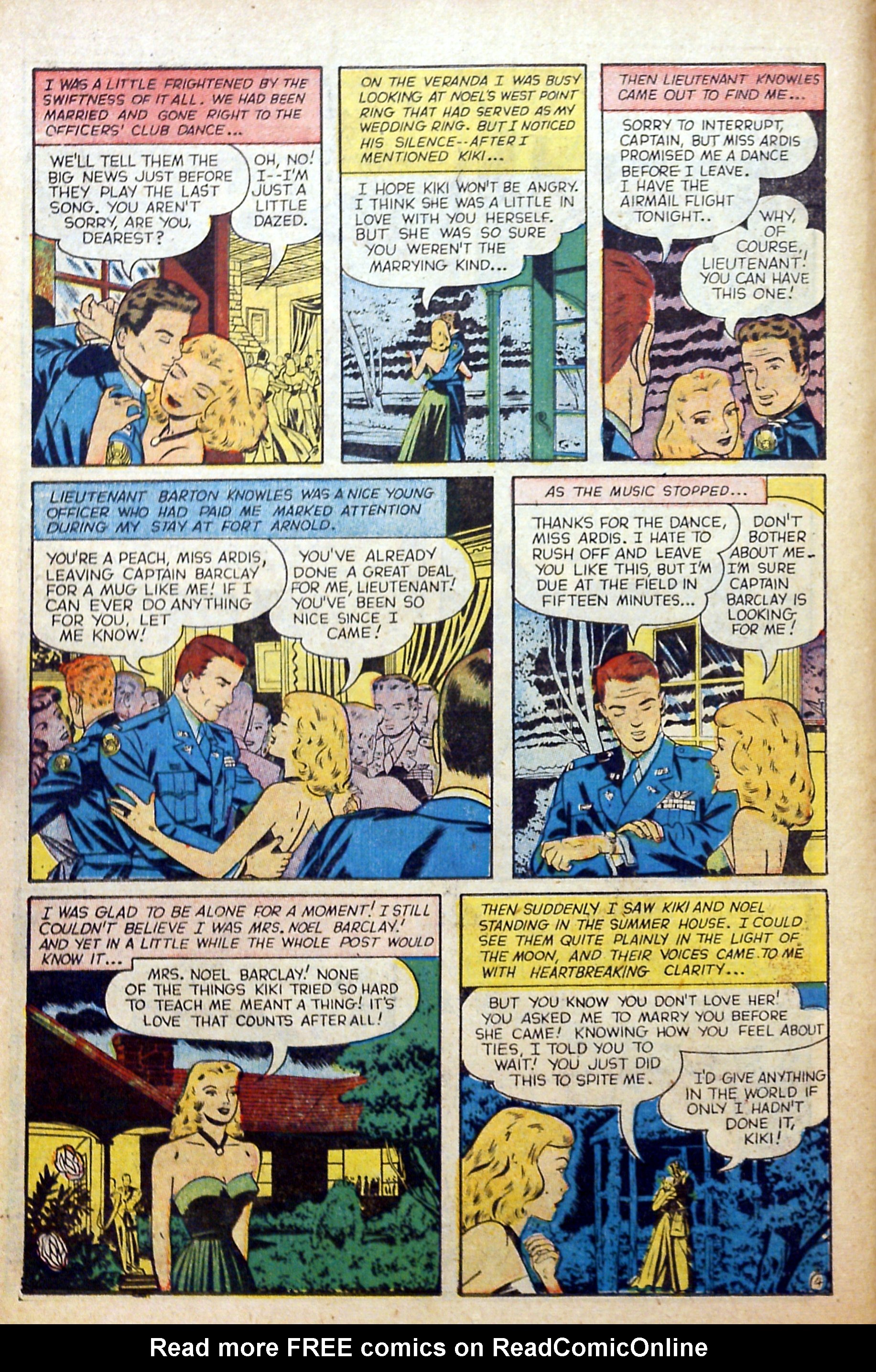Read online Glamorous Romances comic -  Issue #73 - 14