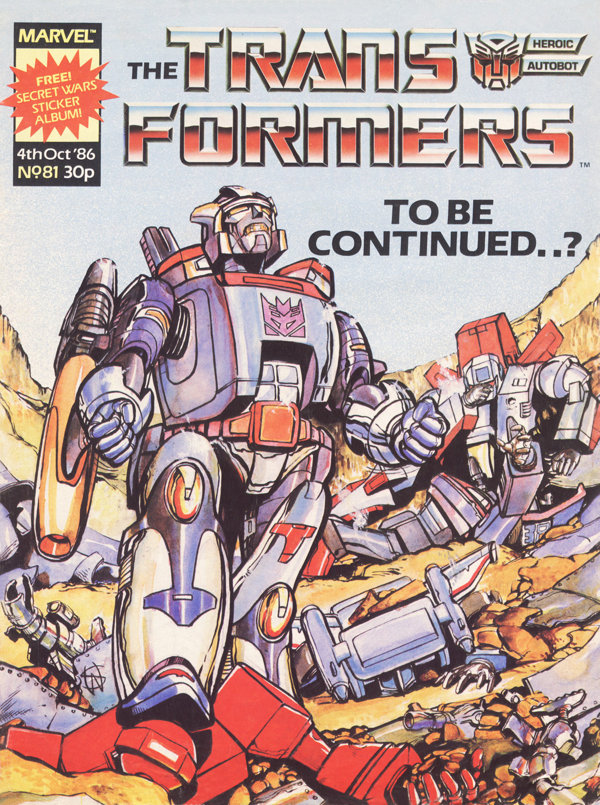 Read online The Transformers (UK) comic -  Issue #81 - 1