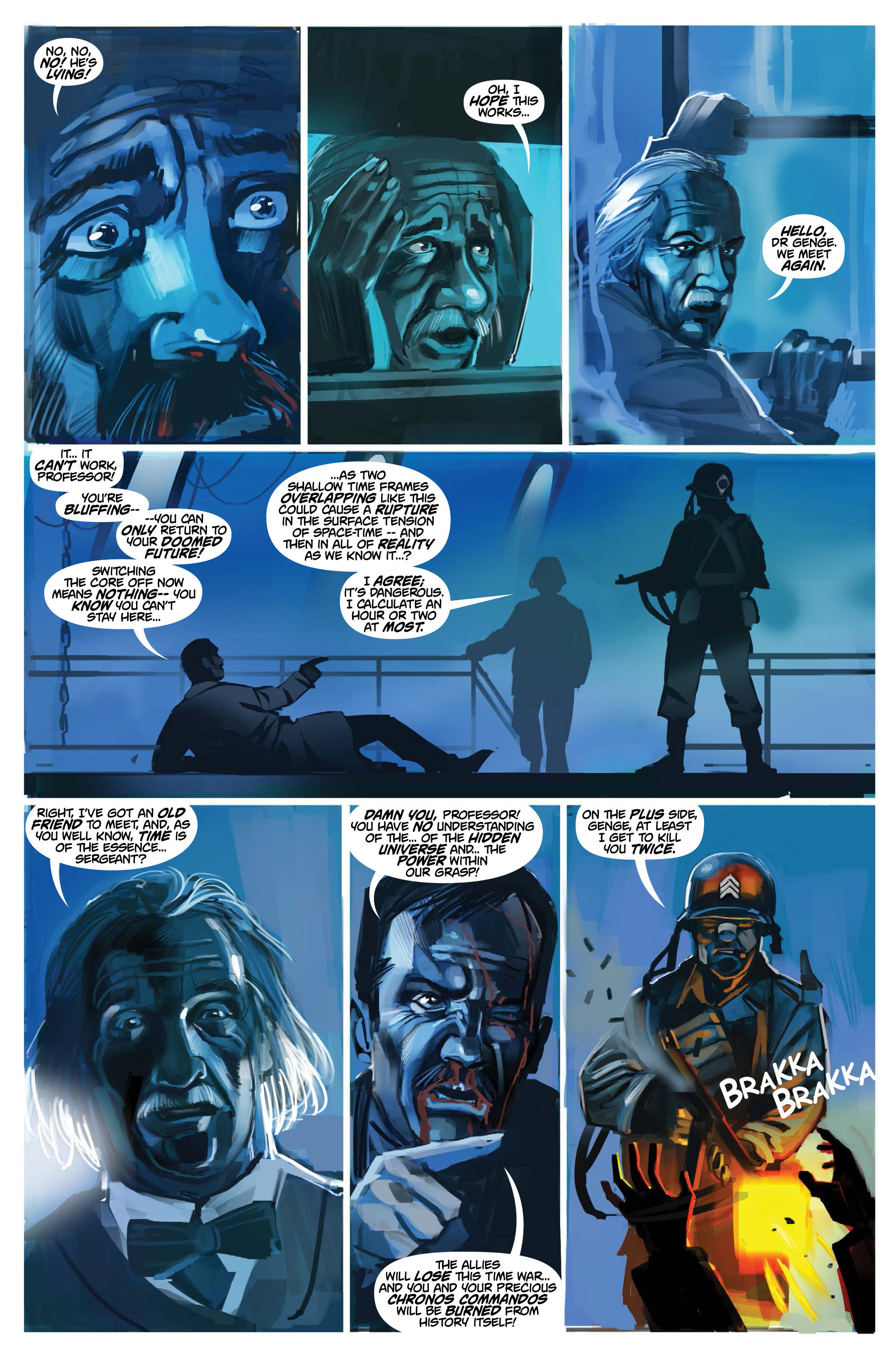 Read online Chronos Commandos: Dawn Patrol comic -  Issue #4 - 14