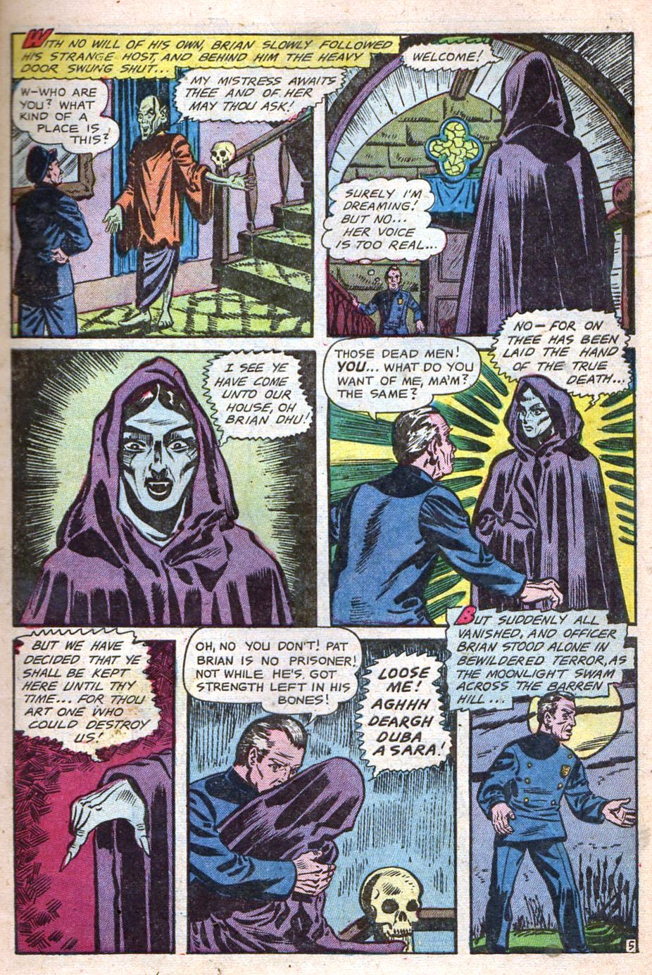 Read online Haunted Thrills comic -  Issue #3 - 7
