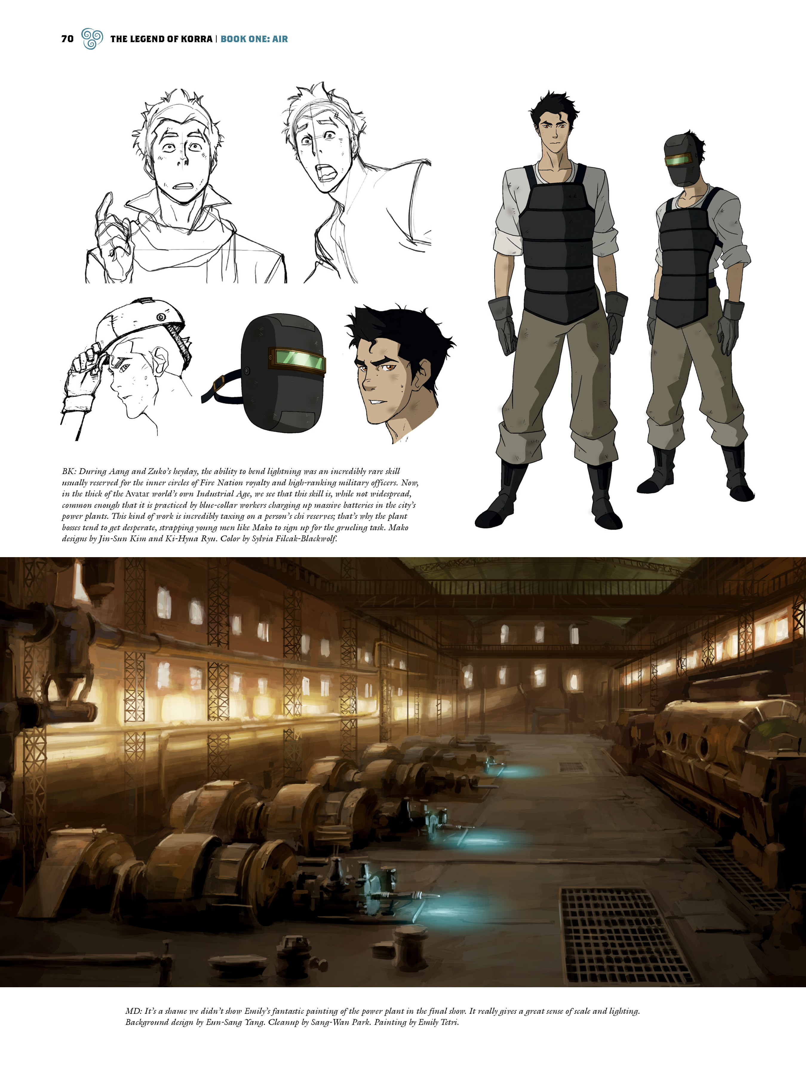 Read online The Legend of Korra: The Art of the Animated Series comic -  Issue # TPB 1 - 64