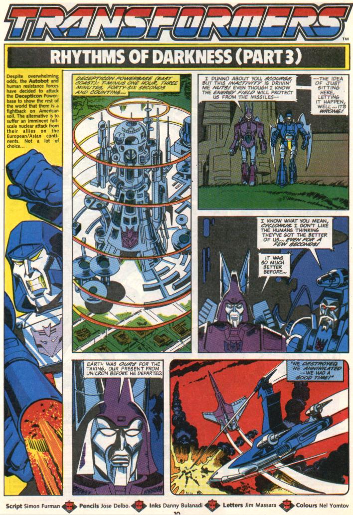 Read online The Transformers (UK) comic -  Issue #300 - 1