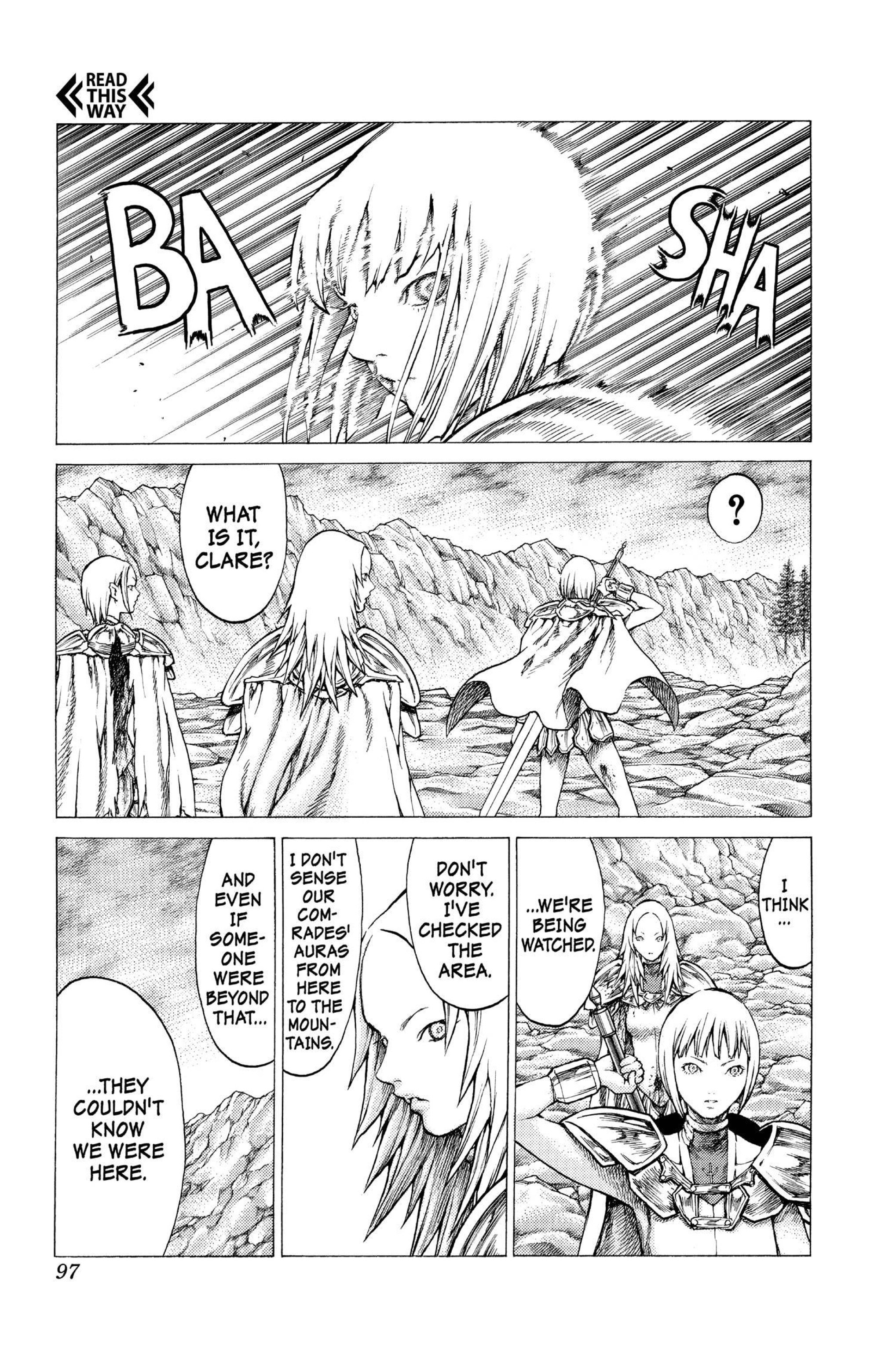 Read online Claymore comic -  Issue #6 - 93