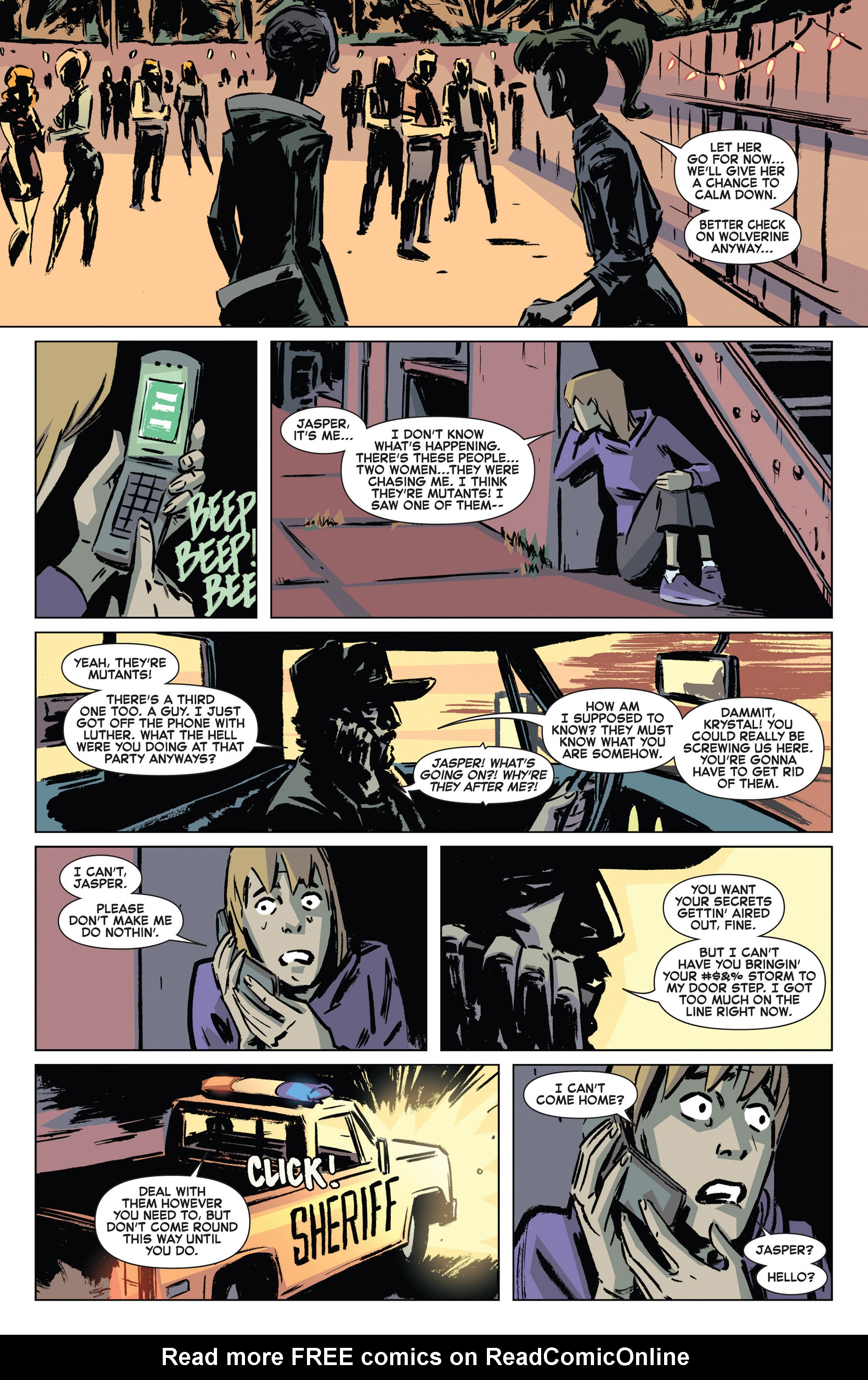 Read online Marvel Knights: X-Men comic -  Issue #1 - 15
