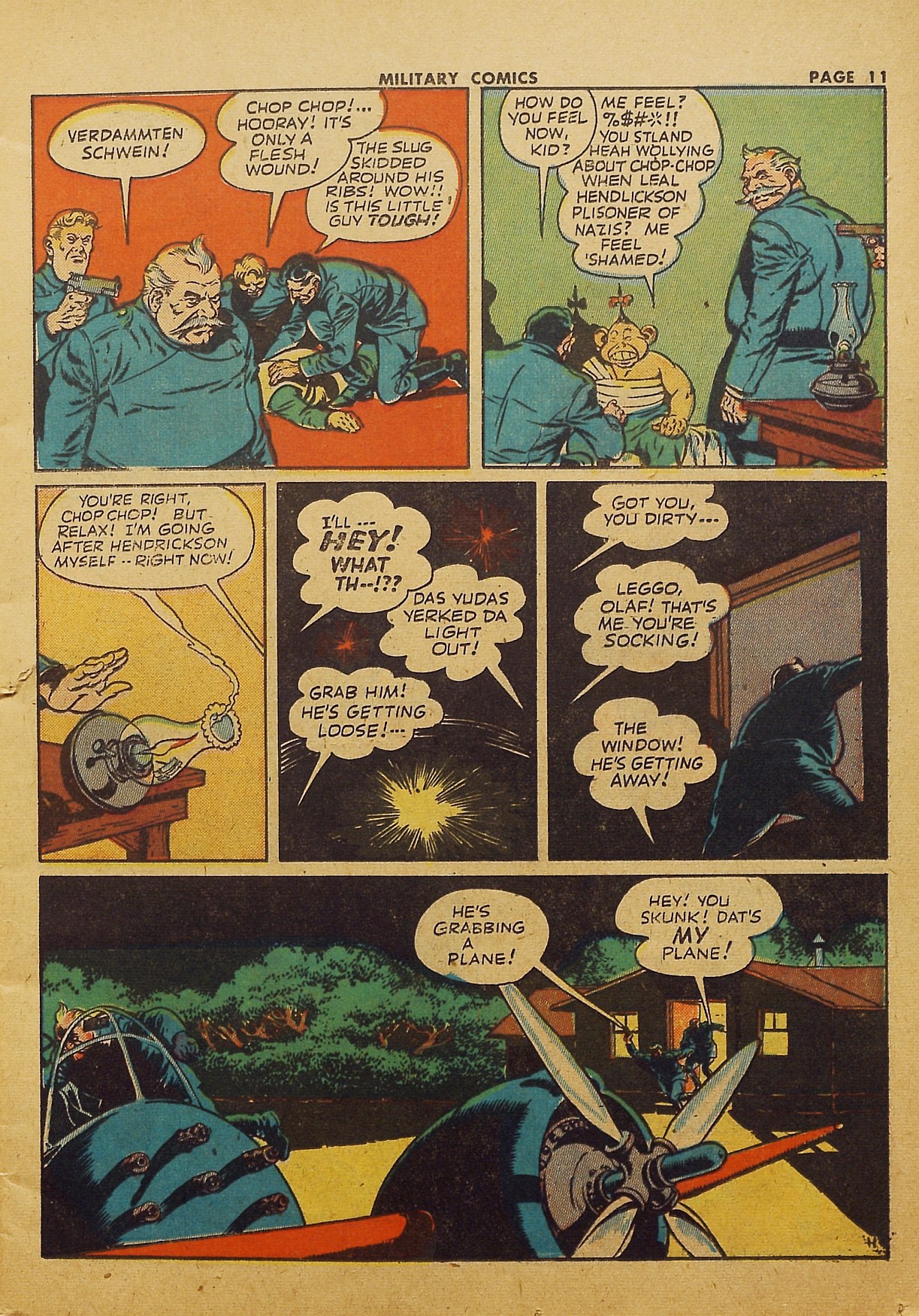 Read online Military Comics comic -  Issue #22 - 13
