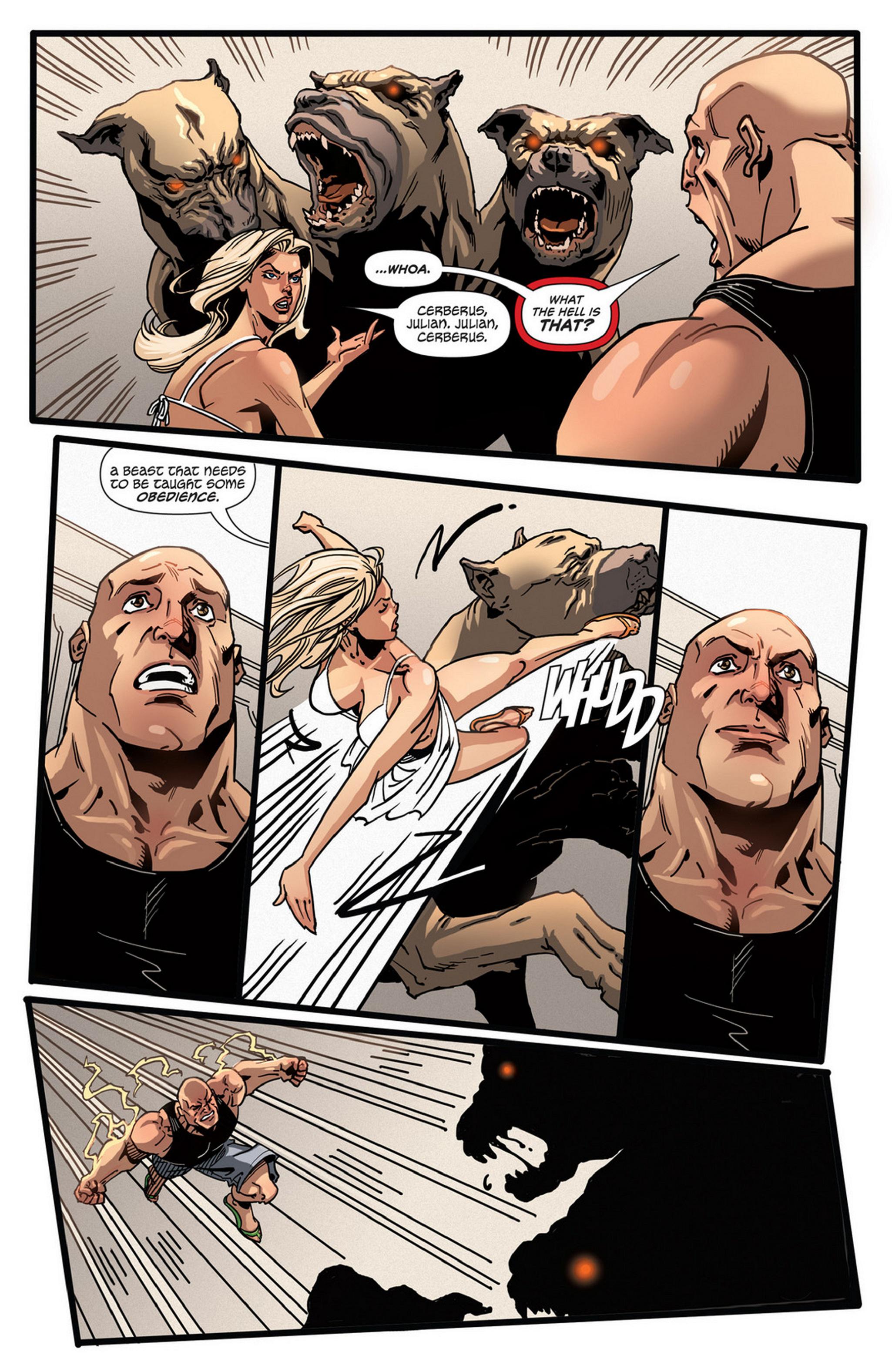 Read online Grimm Fairy Tales presents Godstorm comic -  Issue #3 - 22