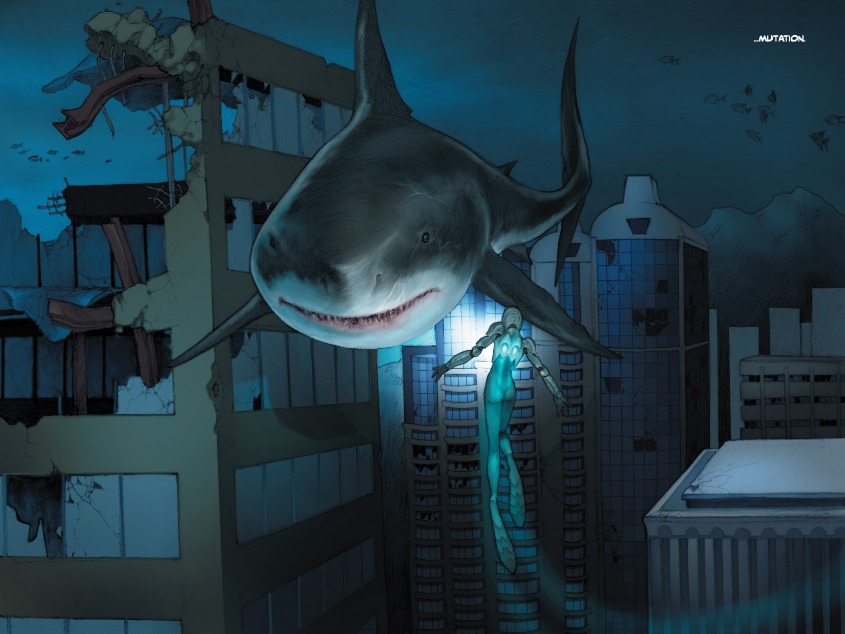 Read online Azure comic -  Issue #1 - 9