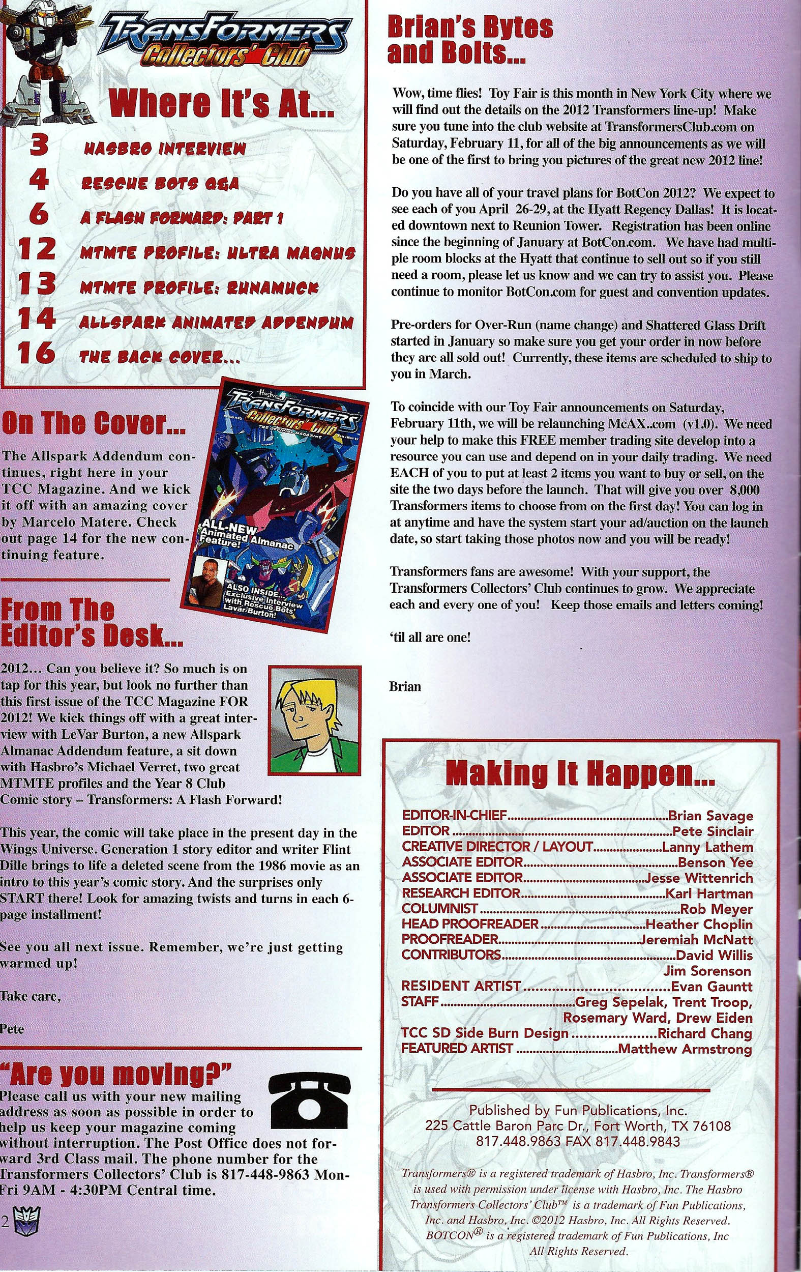 Read online Transformers: Collectors' Club comic -  Issue #43 - 2