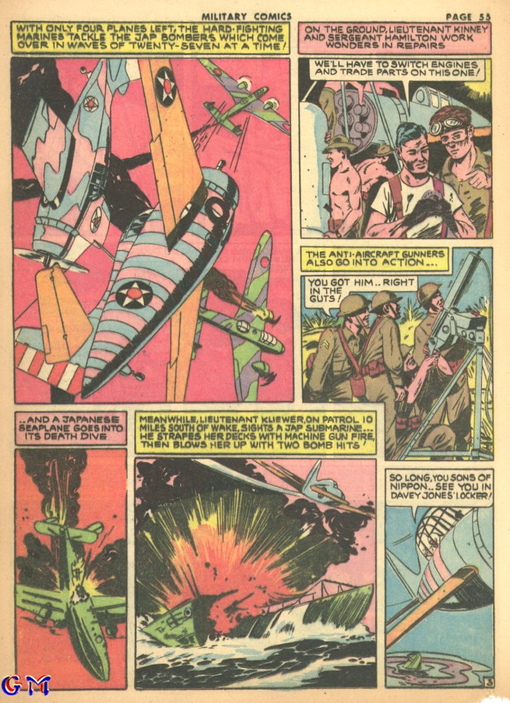 Read online Military Comics comic -  Issue #17 - 57