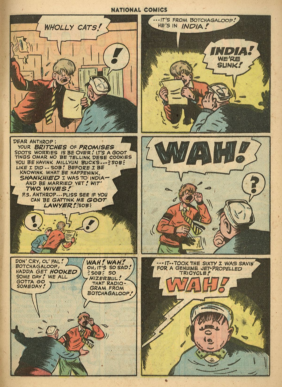 Read online National Comics comic -  Issue #66 - 42