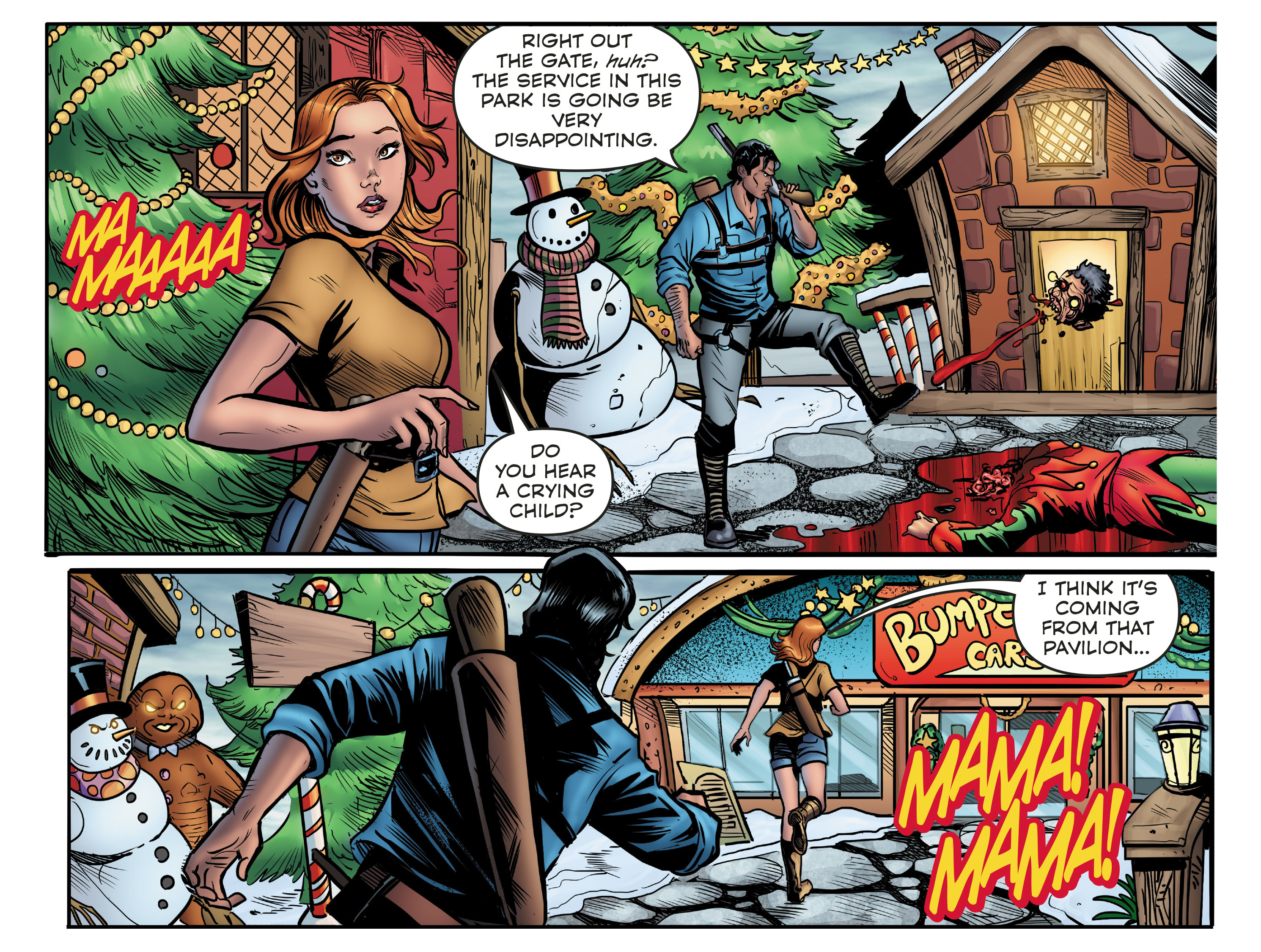 Read online Evil Dead 2: A Merry Deadite X-Mas comic -  Issue #1 - 13