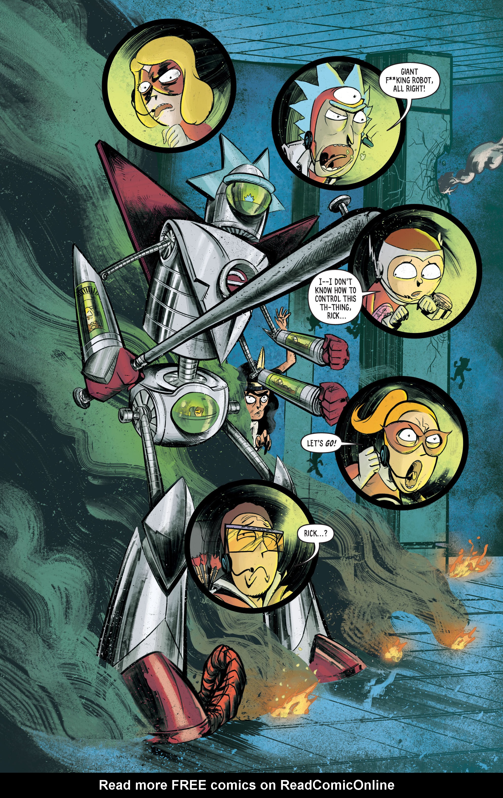 Read online Rick and Morty: Crisis on C-137 comic -  Issue # TPB - 87