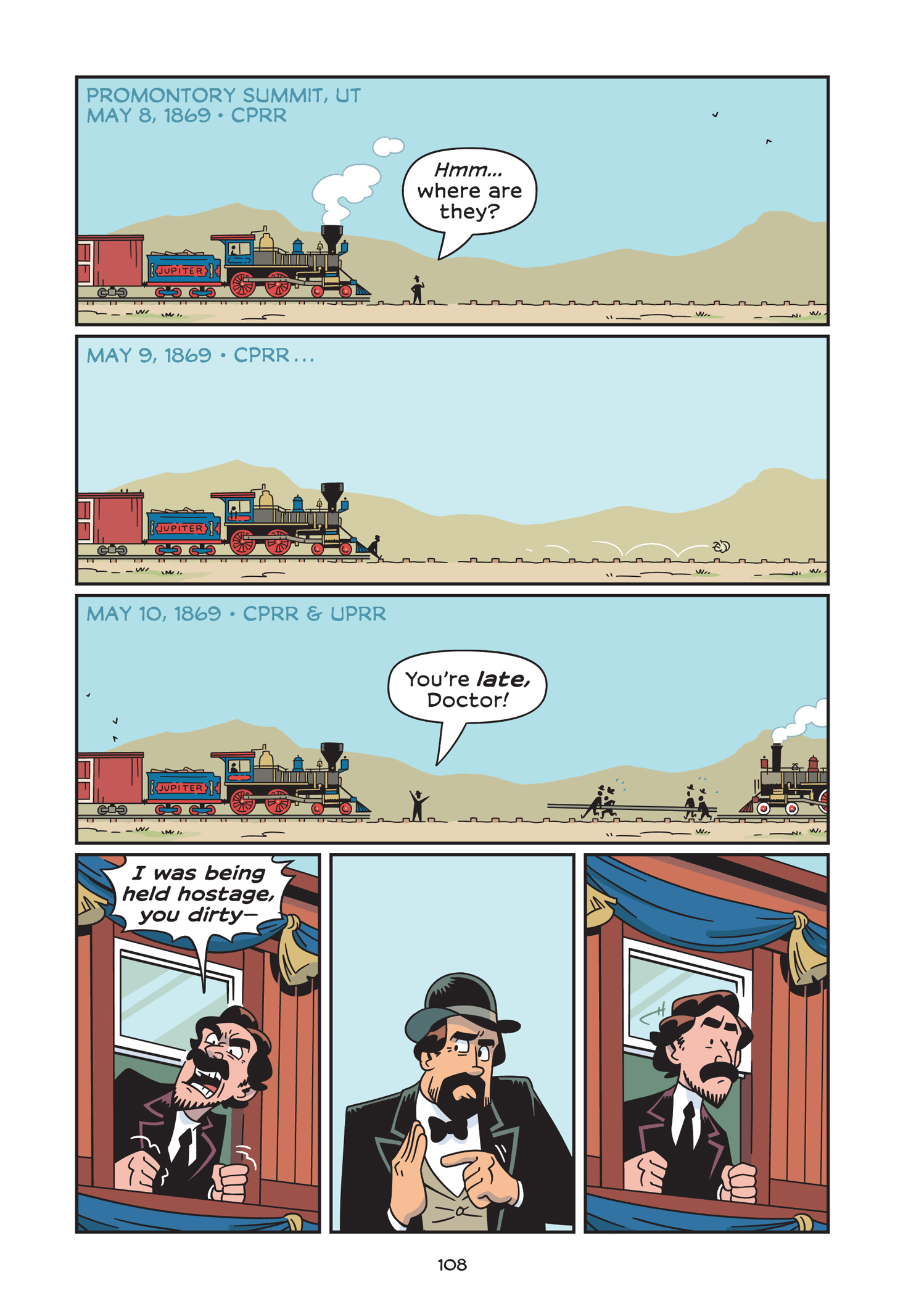 Read online History Comics comic -  Issue # The Transcontinental Railroad - 117
