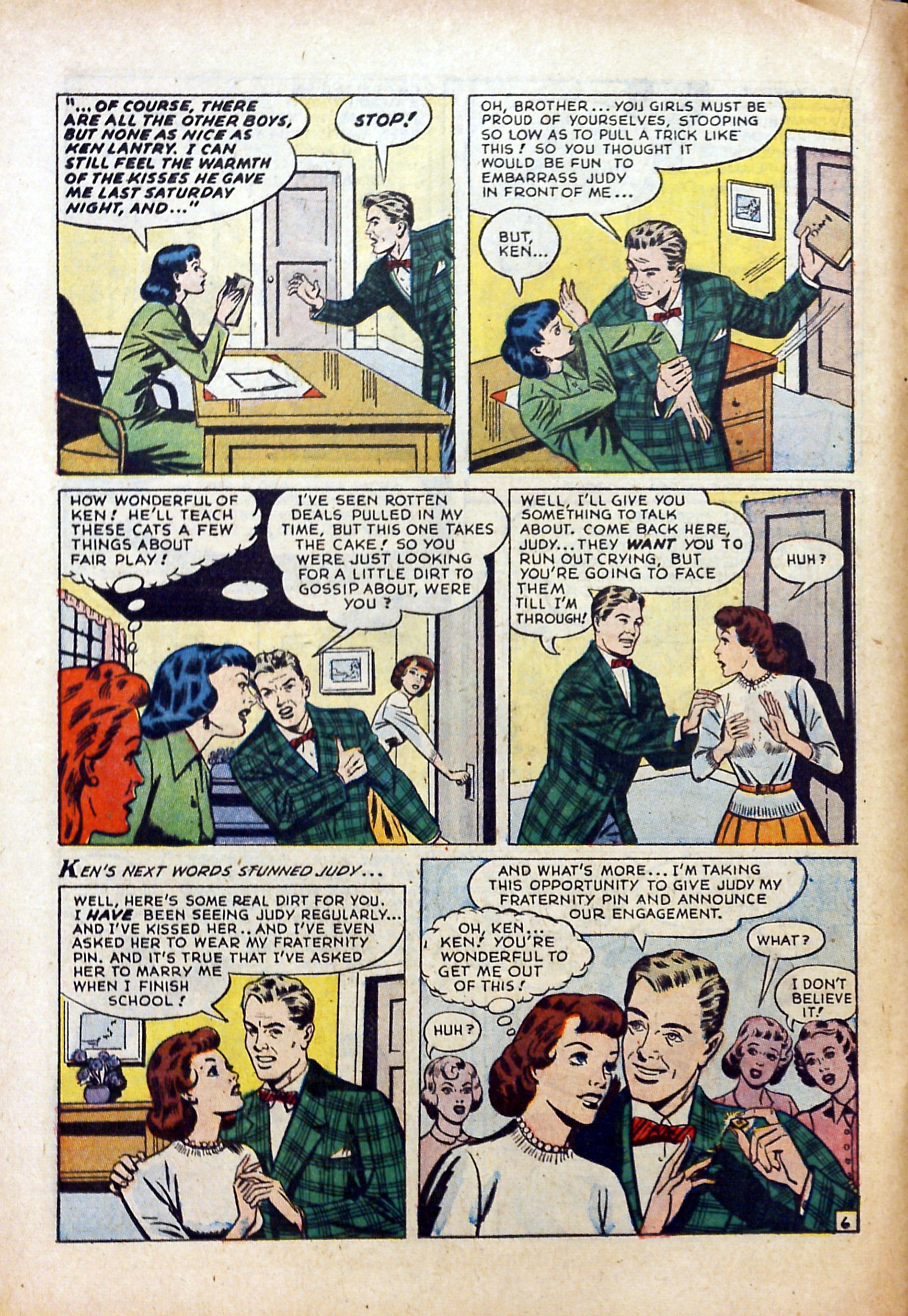 Read online Glamorous Romances comic -  Issue #79 - 16