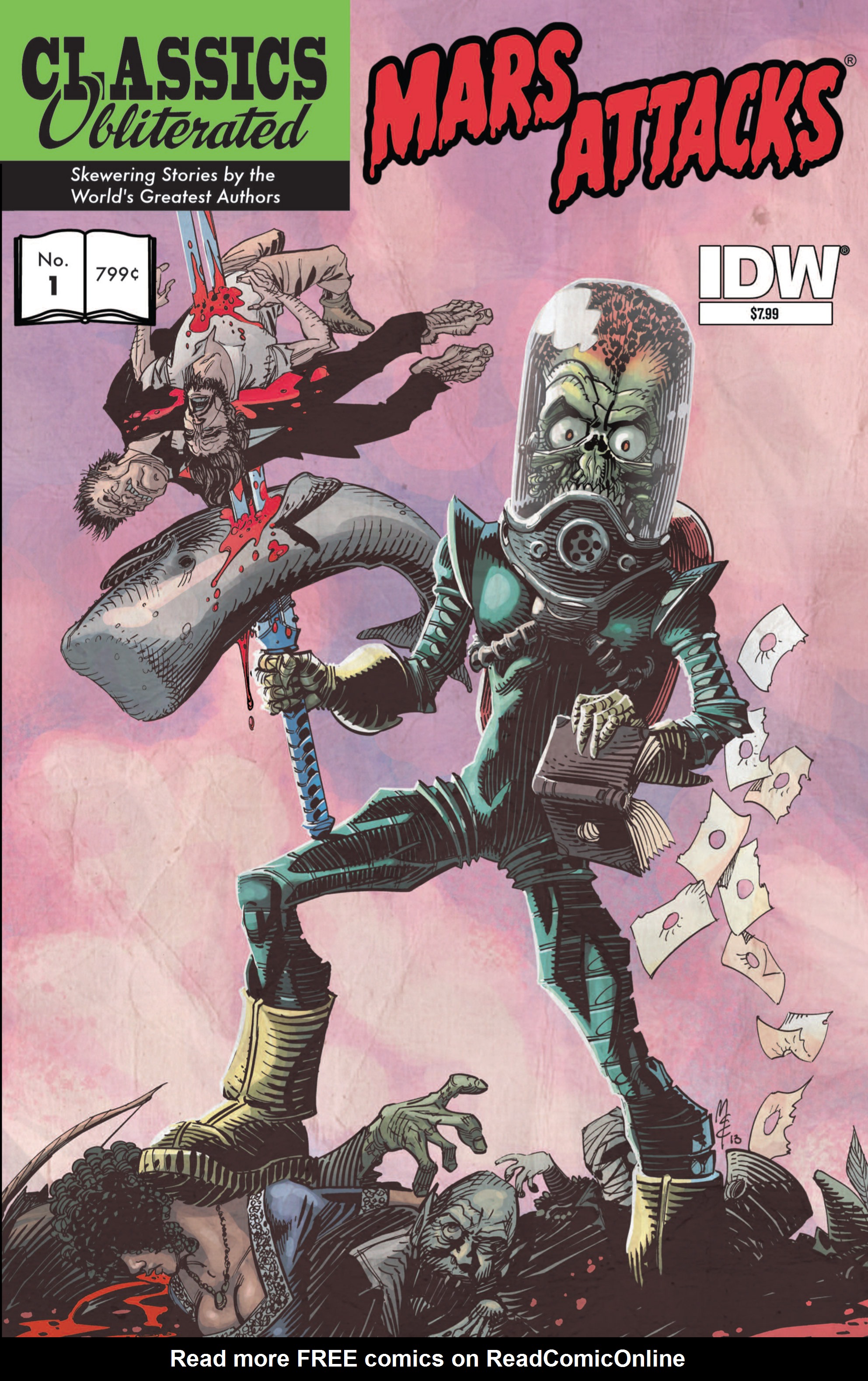 Read online Mars Attacks: Classics Obliterated comic -  Issue # Full - 1