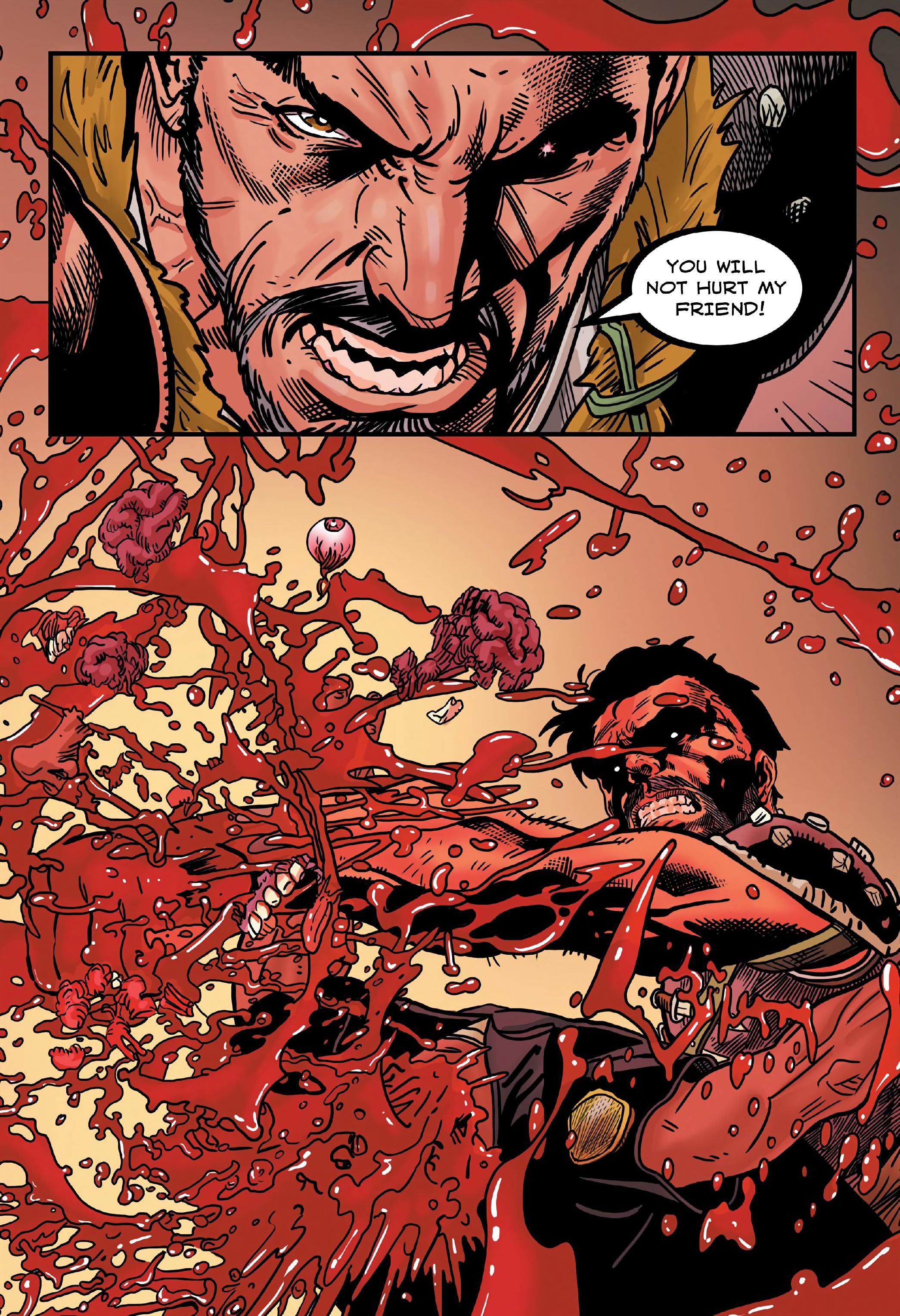 Read online Dinosaur Warrior comic -  Issue # TPB - 47