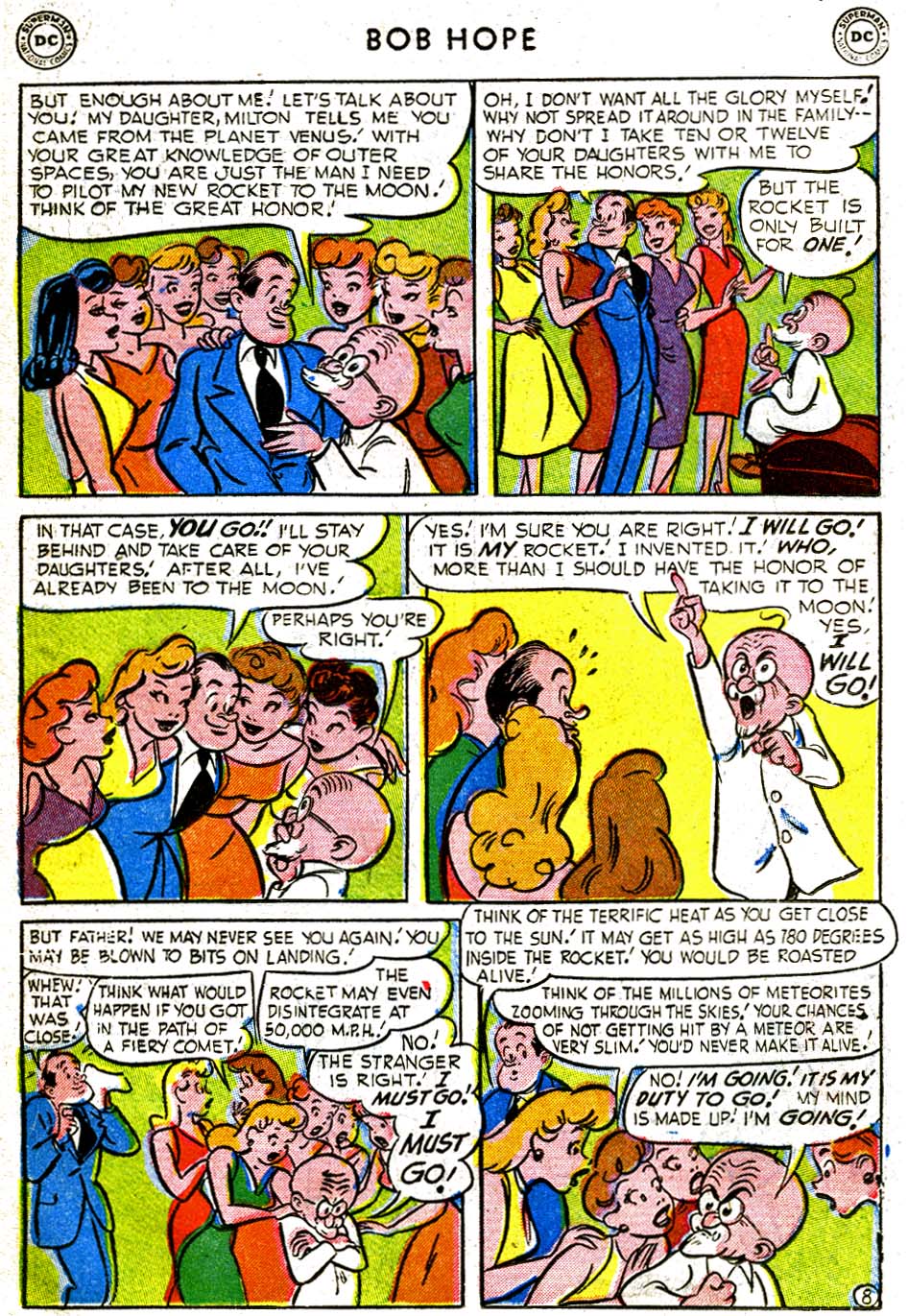Read online The Adventures of Bob Hope comic -  Issue #24 - 22