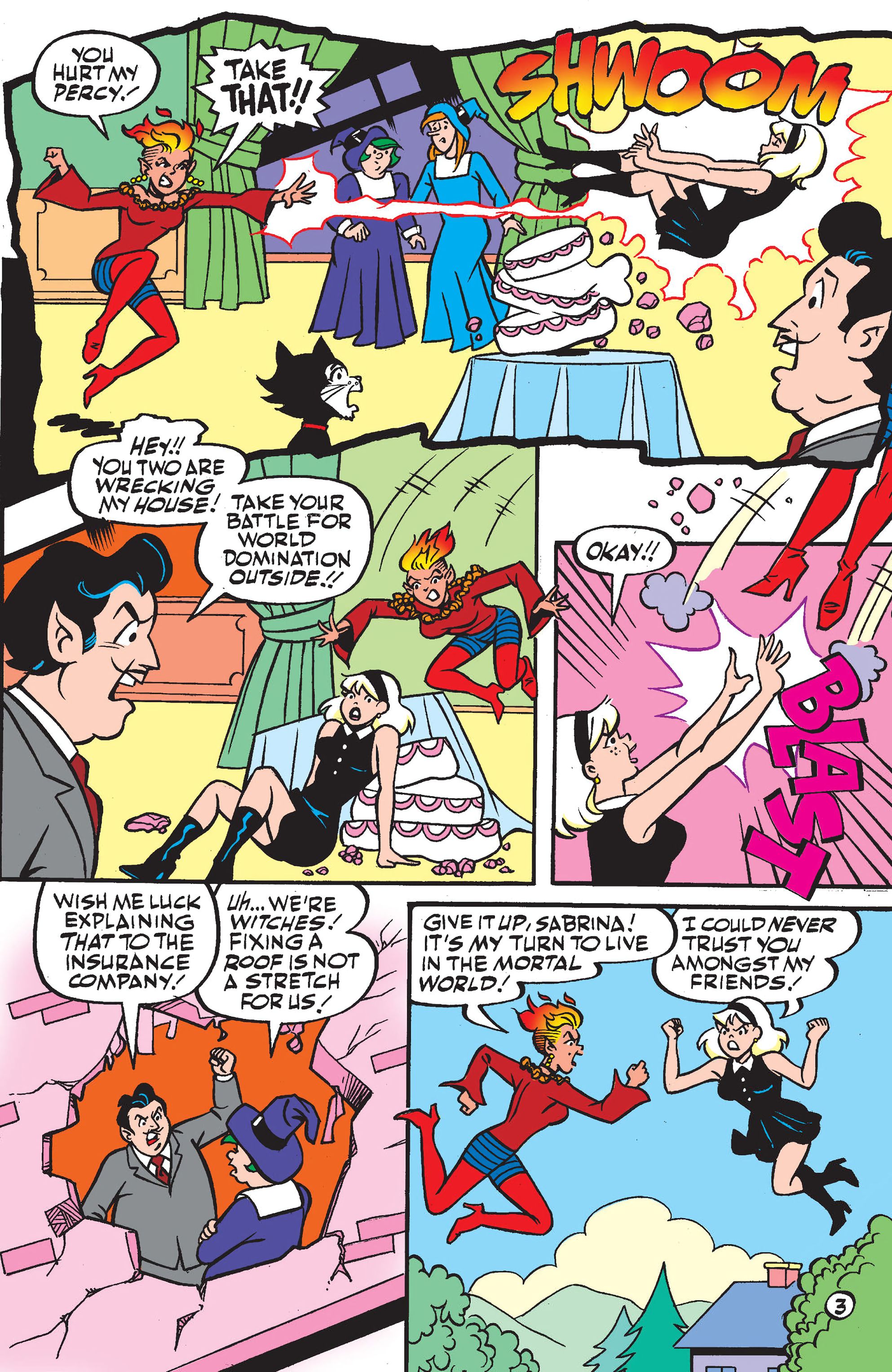 Read online Sabrina the Teenage Witch Anniversary Spectacular comic -  Issue # Full - 5