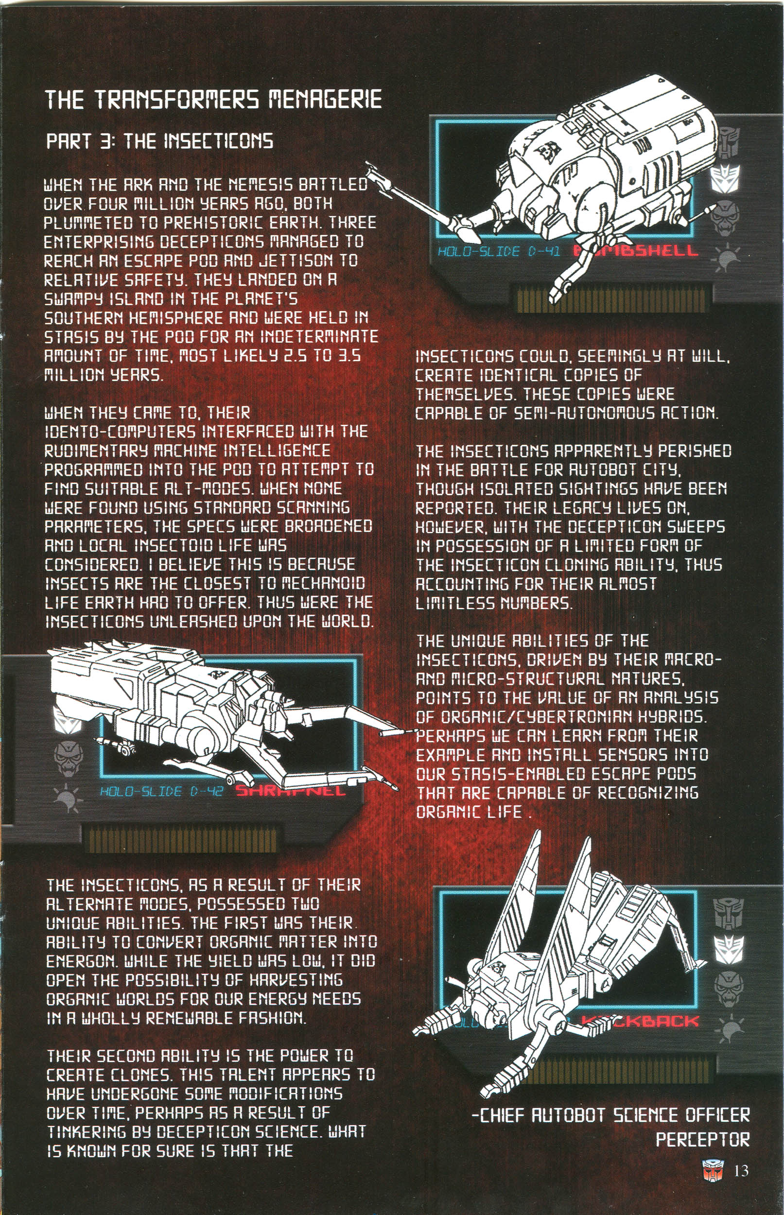 Read online Transformers: Collectors' Club comic -  Issue #51 - 13