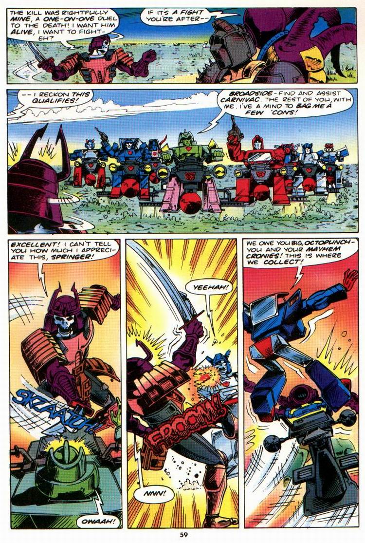 Read online The Transformers Annual comic -  Issue #1991 - 52