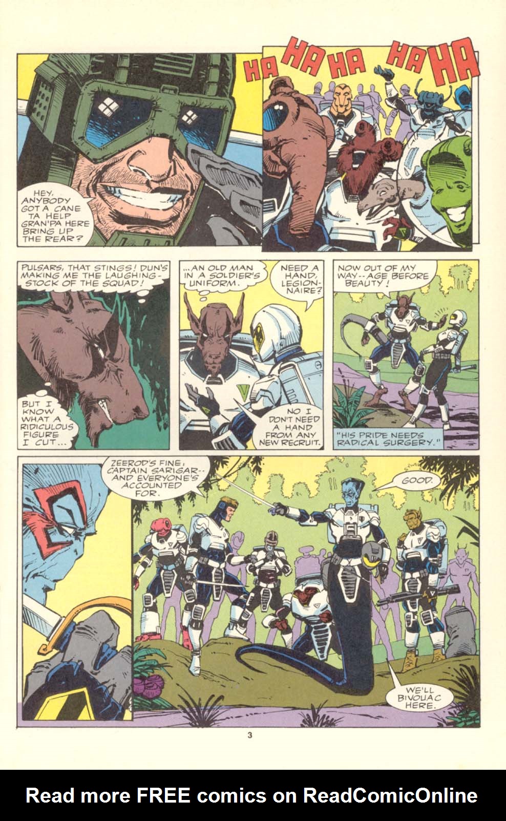 Read online Alien Legion comic -  Issue #16 - 5
