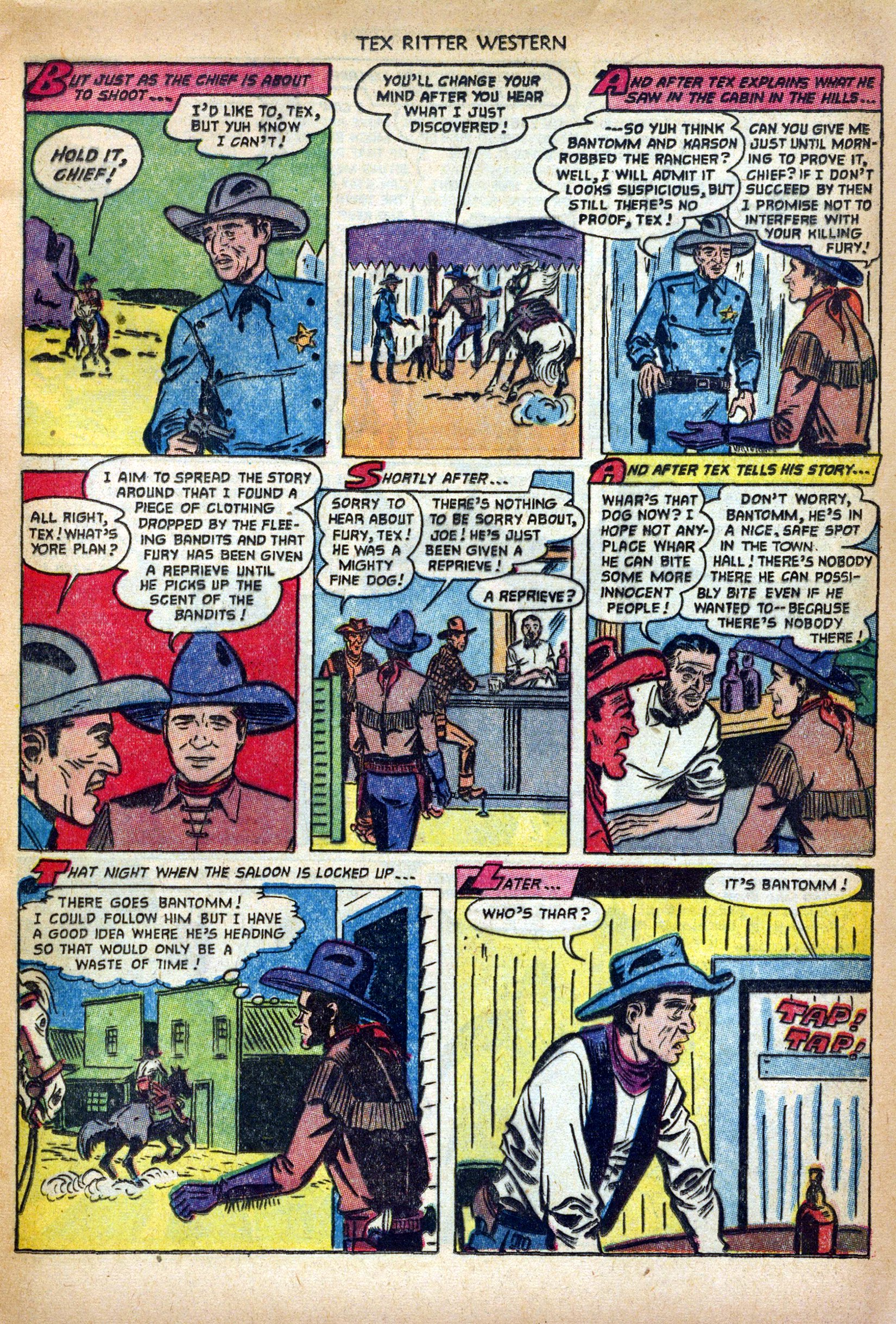Read online Tex Ritter Western comic -  Issue #14 - 9