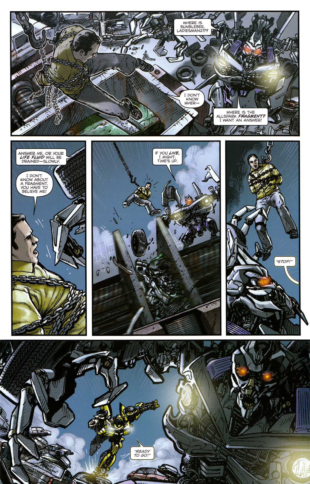 Read online Transformers: Tales of The Fallen comic -  Issue #1 - 13