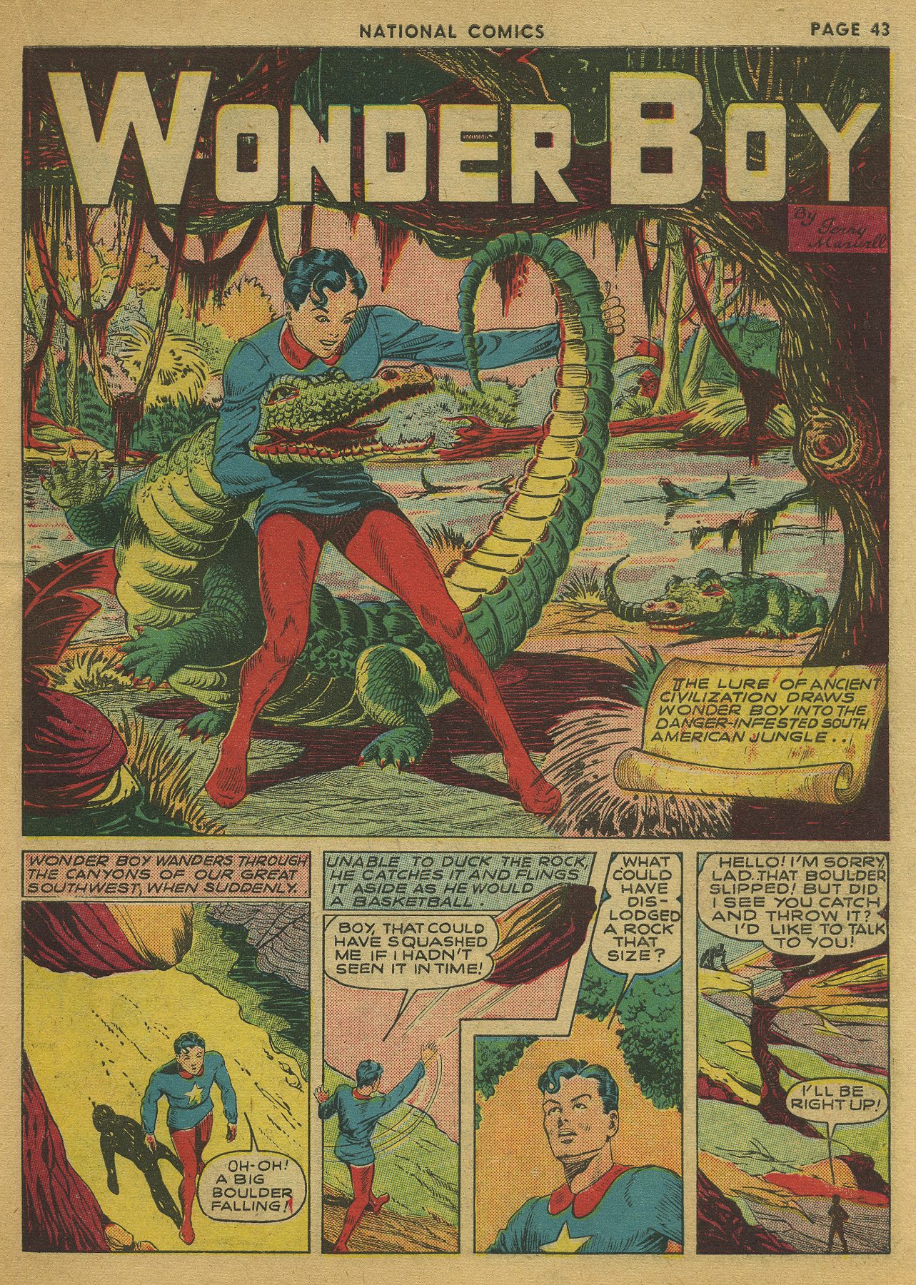 Read online National Comics comic -  Issue #13 - 45