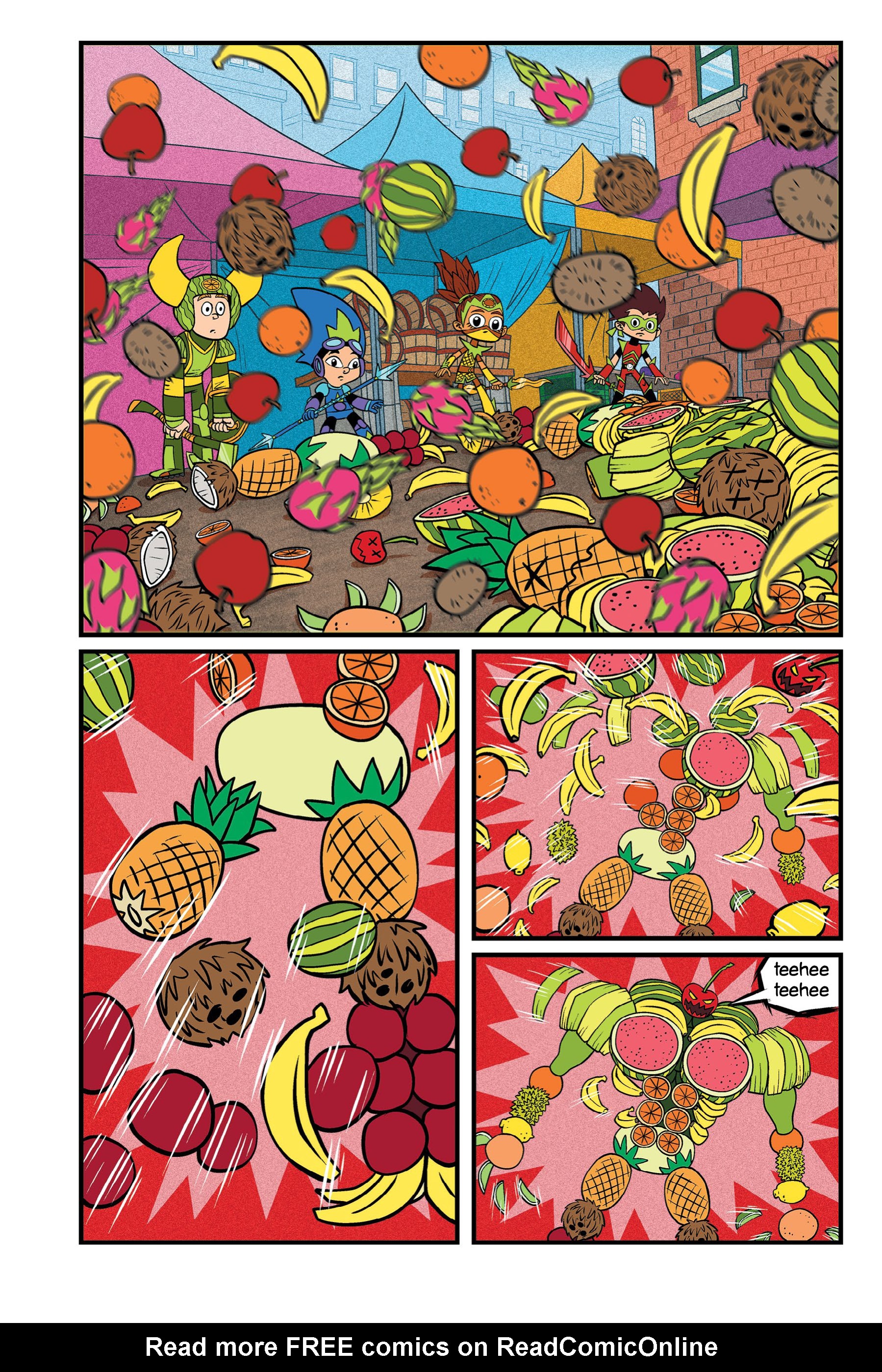 Read online Fruit Ninja: Frenzy Force comic -  Issue # TPB - 46