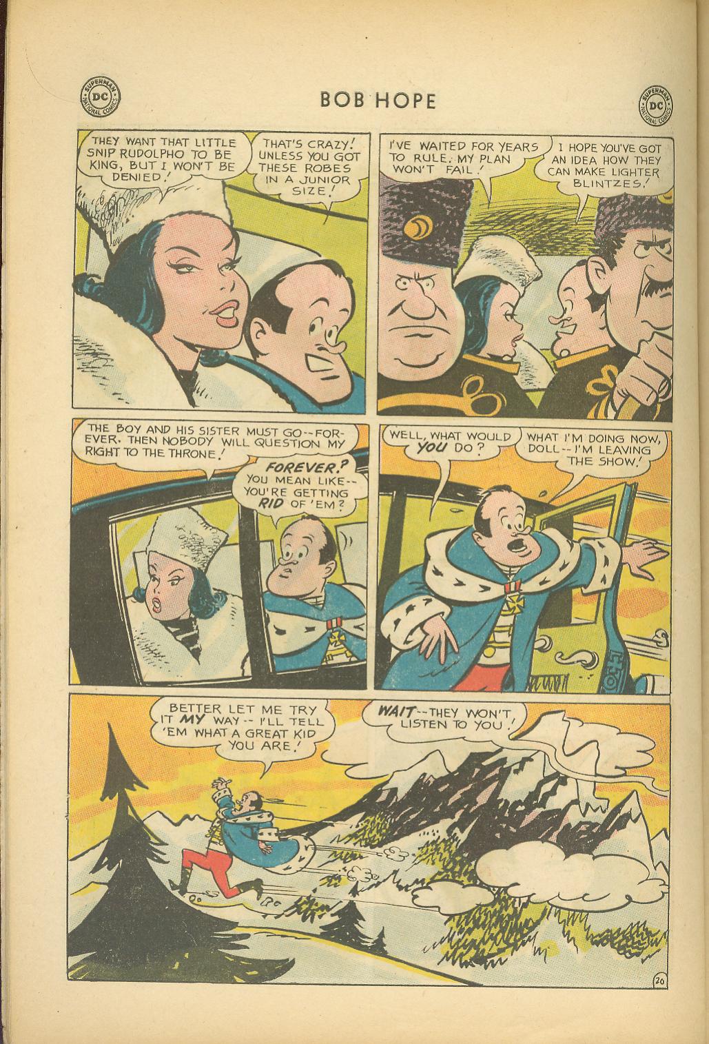 Read online The Adventures of Bob Hope comic -  Issue #80 - 26