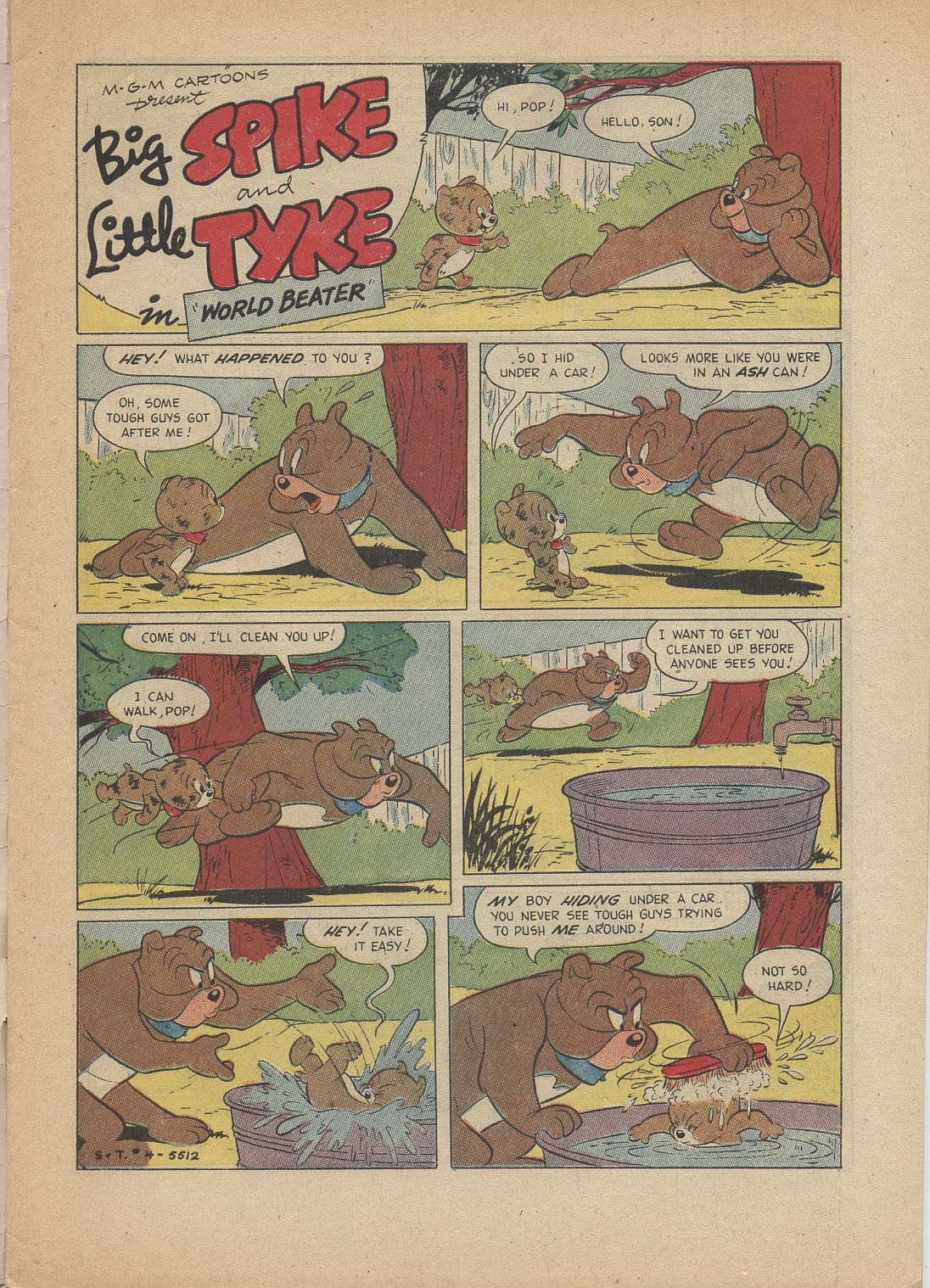 Read online M.G.M's Spike and Tyke comic -  Issue #4 - 3