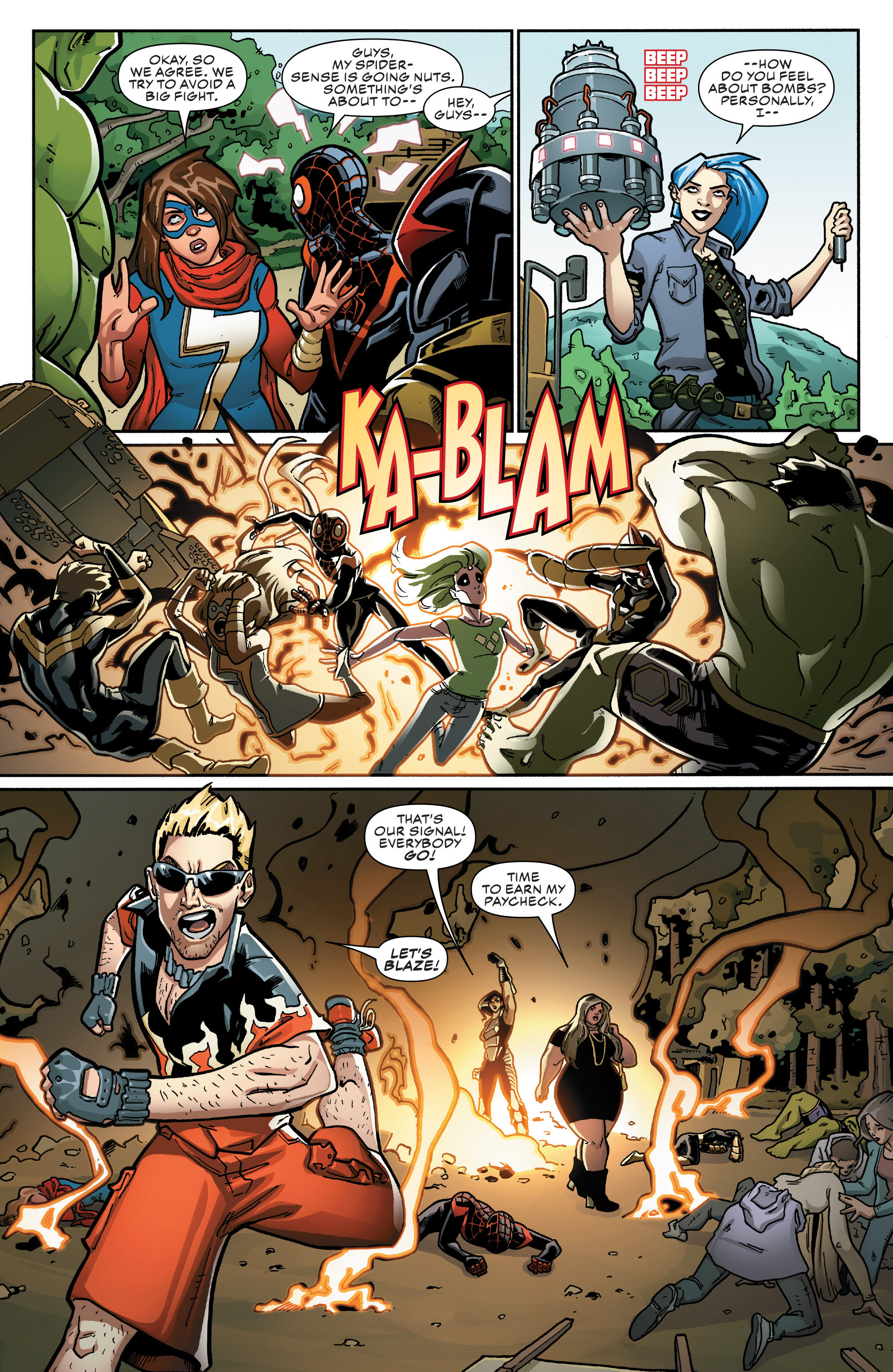 Read online Champions (2016) comic -  Issue #1.MU - 10