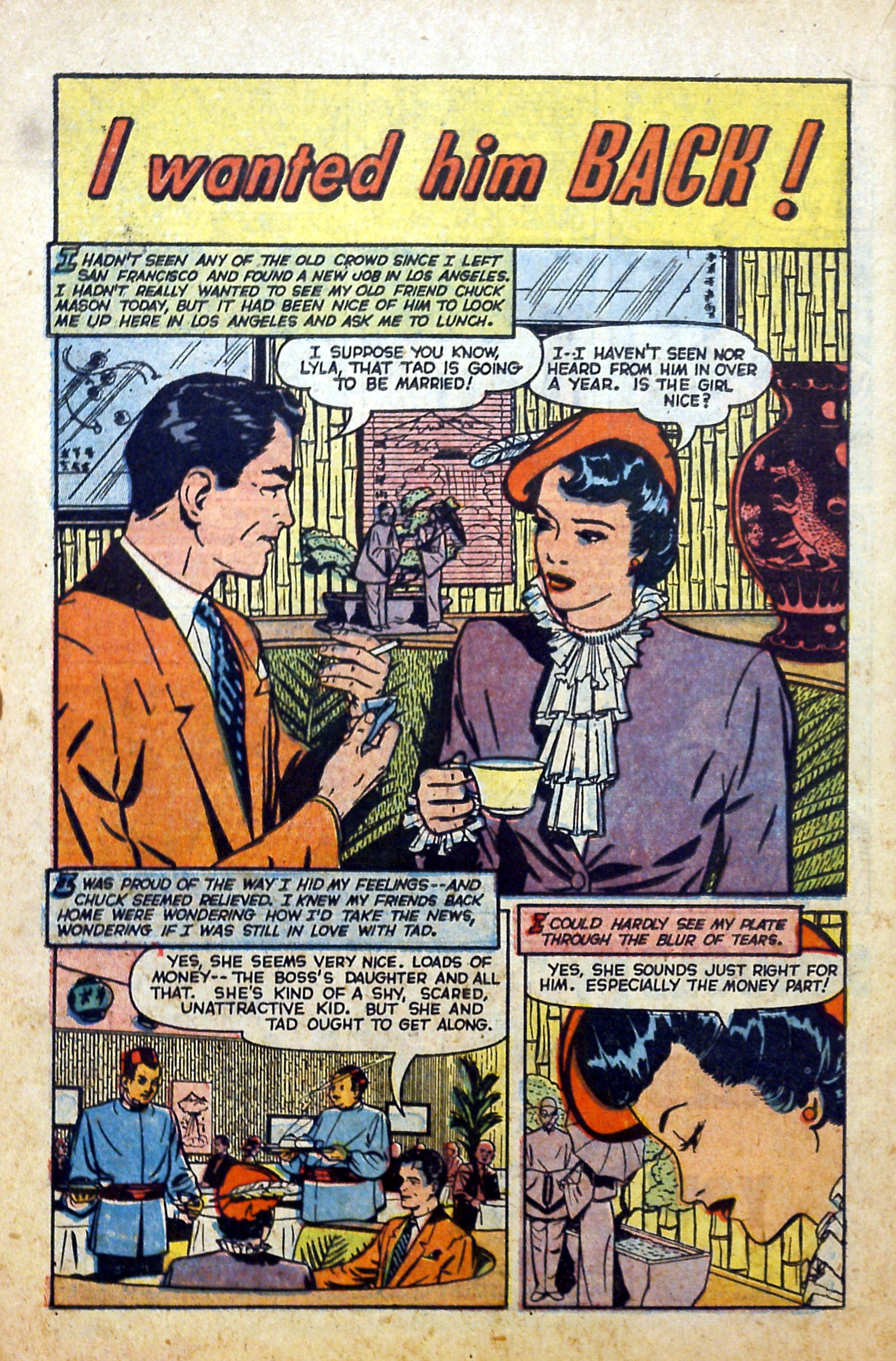 Read online Glamorous Romances comic -  Issue #80 - 18