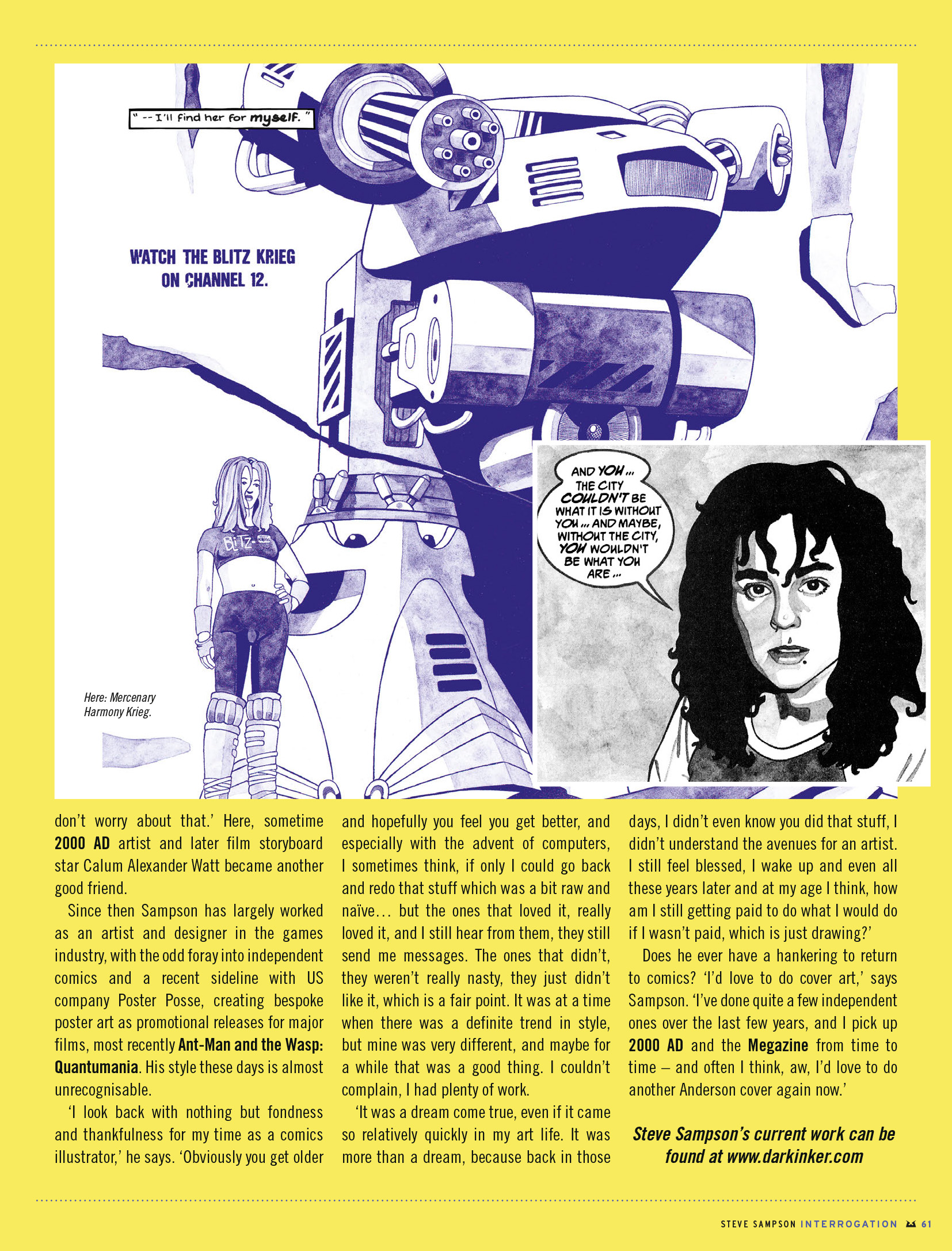 Read online Judge Dredd Megazine (Vol. 5) comic -  Issue #459 - 63