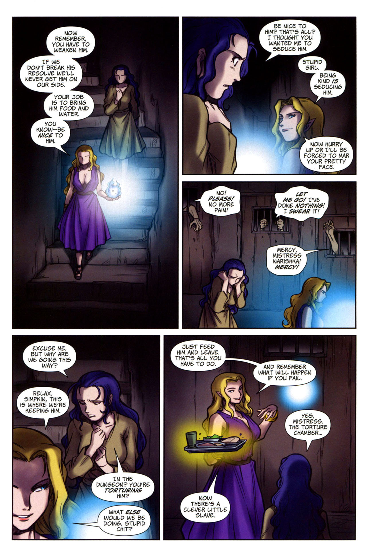 Read online Lords of Avalon: Knight of Darkness comic -  Issue #2 - 6