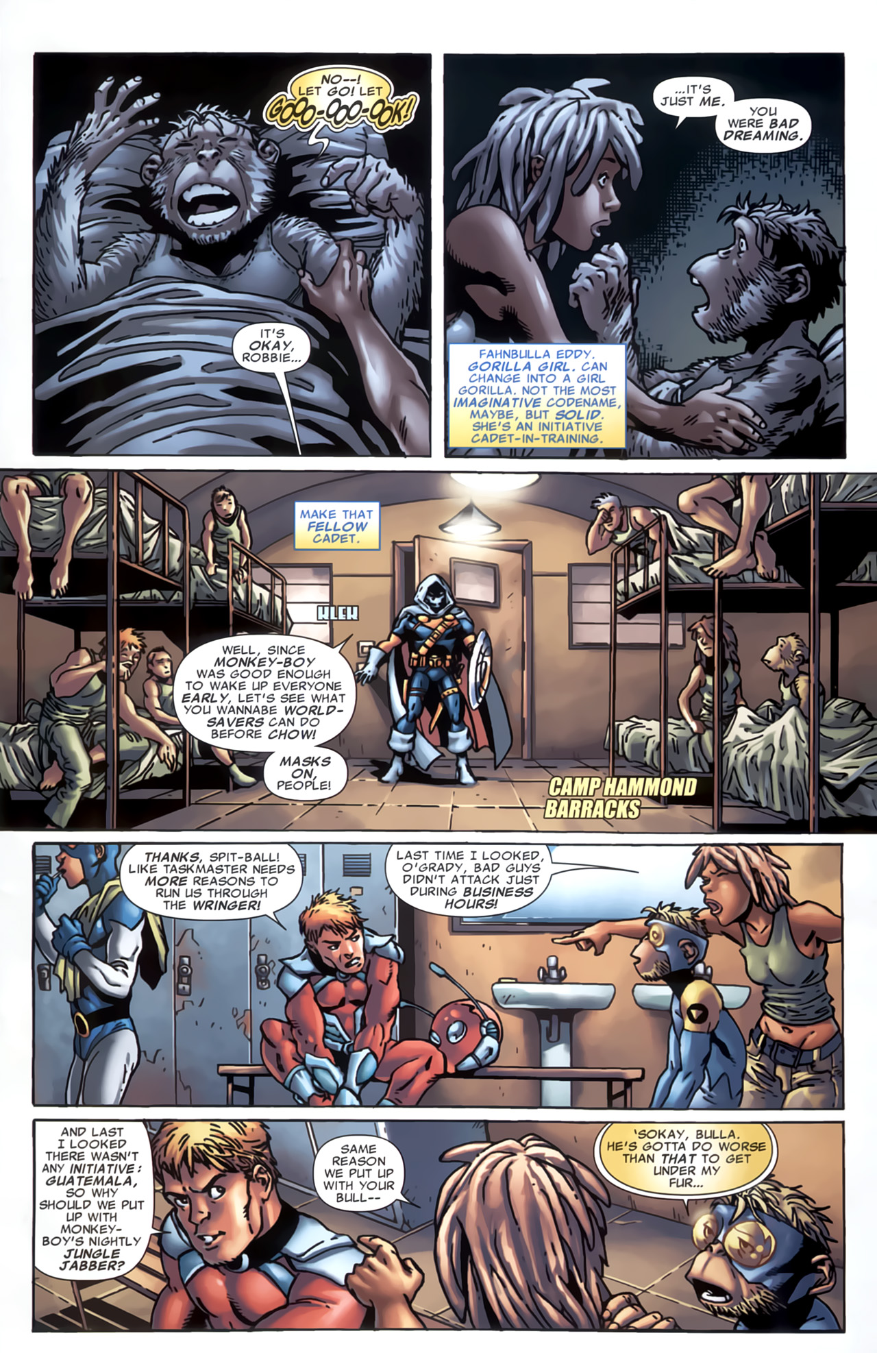 Read online Marvel Apes: Speedball Special comic -  Issue # Full - 7