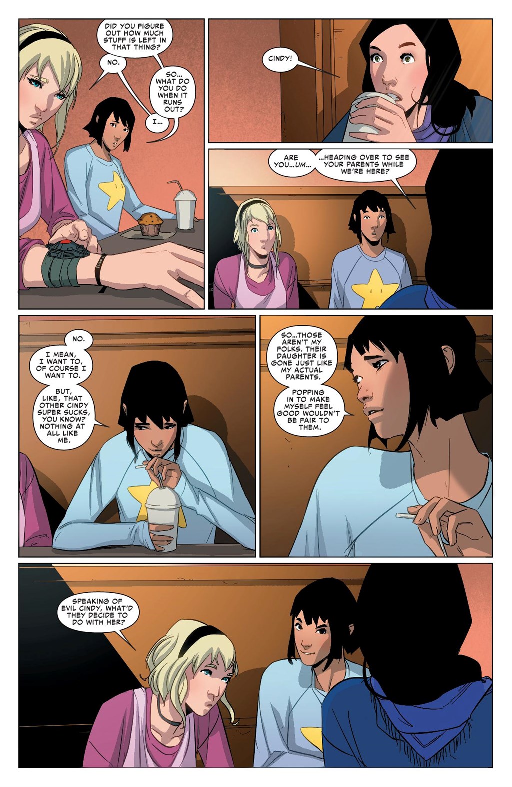 Spider-Gwen: Ghost-Spider - Edge of Spider-Verse (Modern Era Epic Collection) chapter 5 page 35