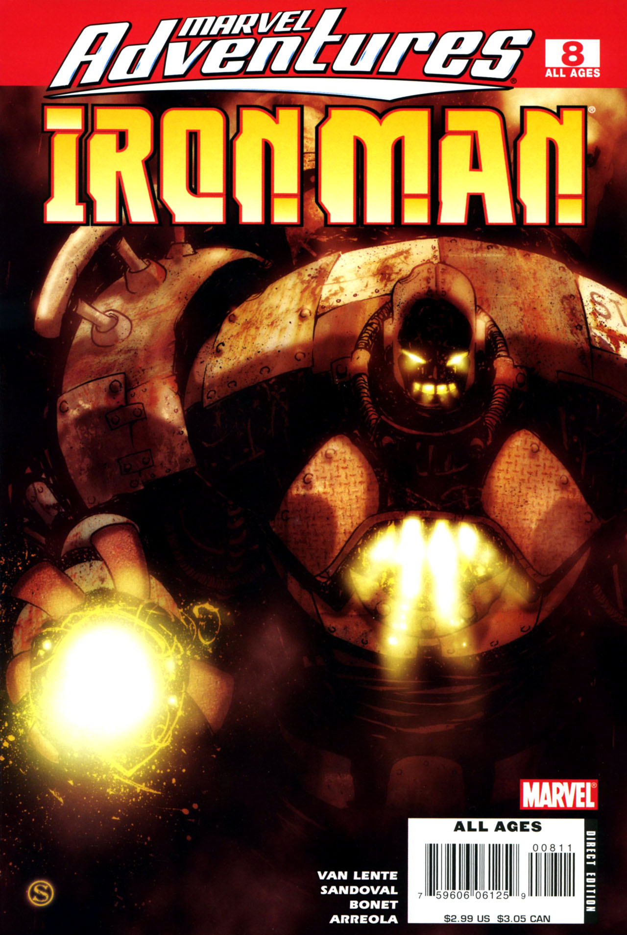 Read online Marvel Adventures Iron Man comic -  Issue #8 - 1