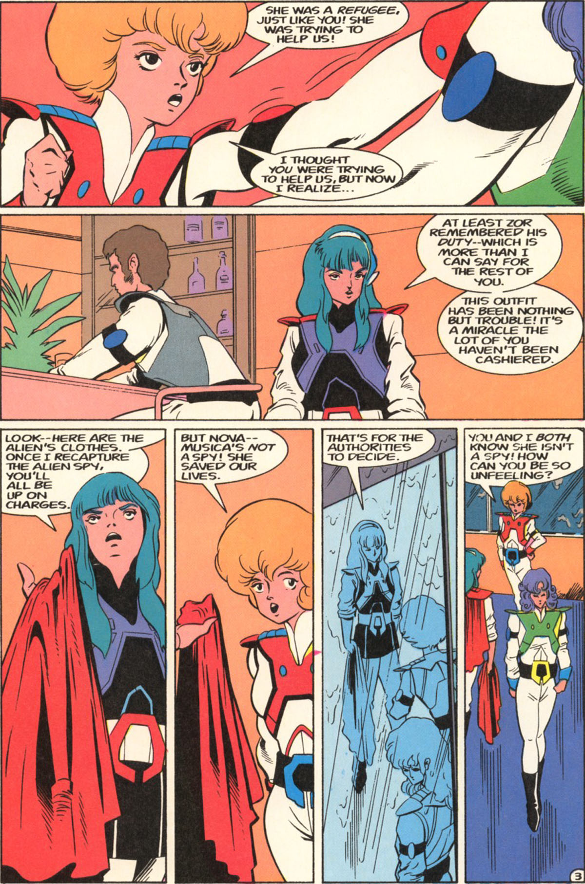 Read online Robotech Masters comic -  Issue #21 - 5