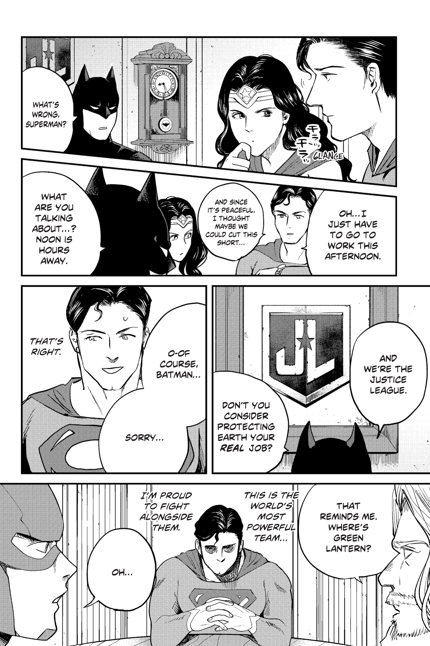 Read online Superman vs. Meshi comic -  Issue #3 - 4