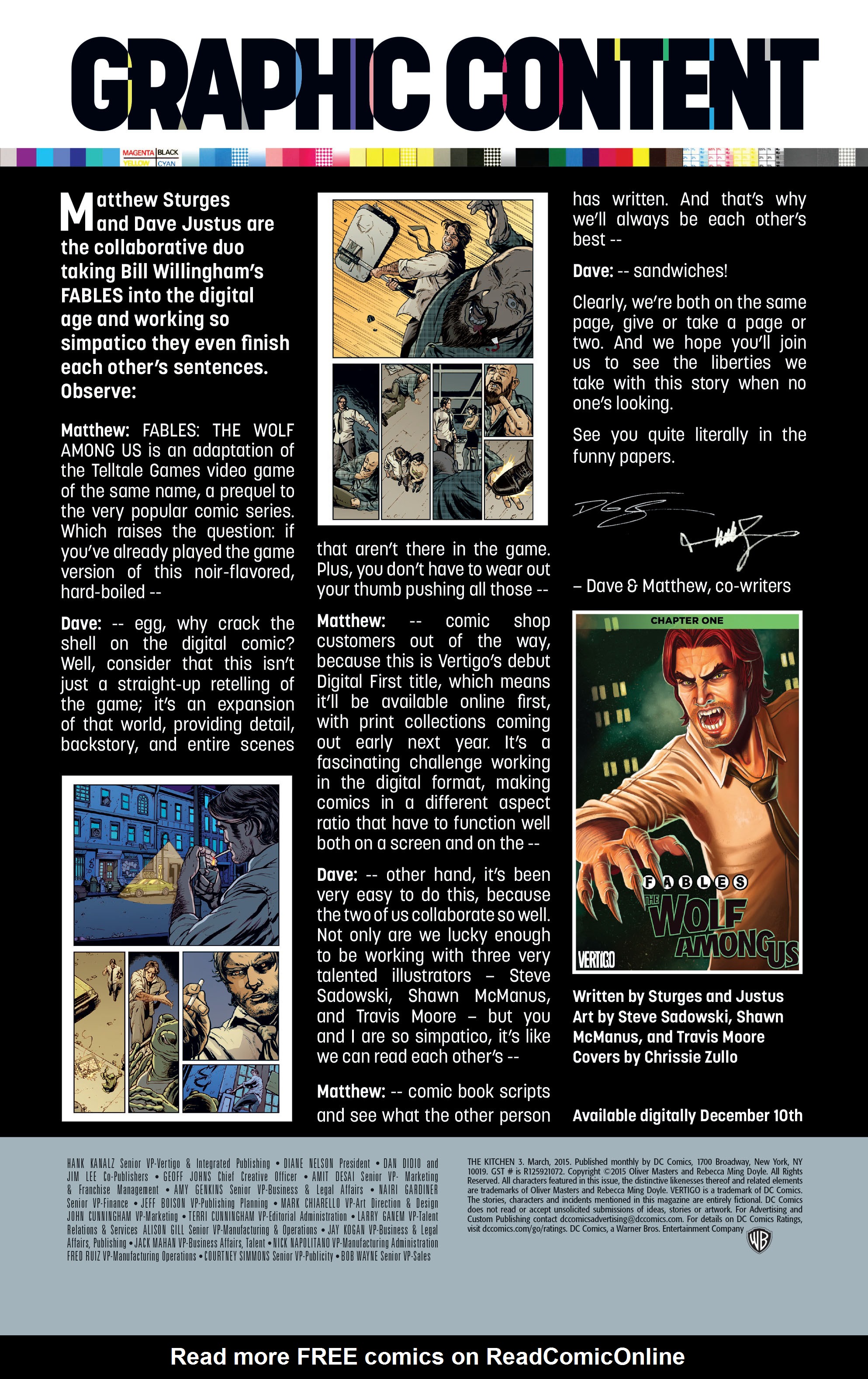 Read online The Kitchen comic -  Issue #3 - 23