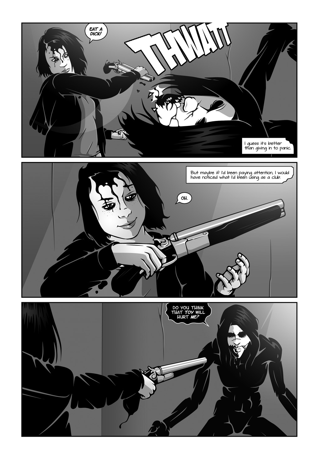 Read online Hollow Girl comic -  Issue #9 - 42