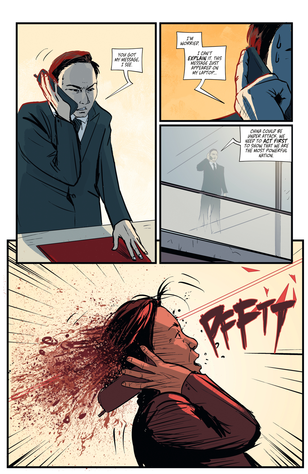 Read online Zero Day Threat comic -  Issue #3 - 23