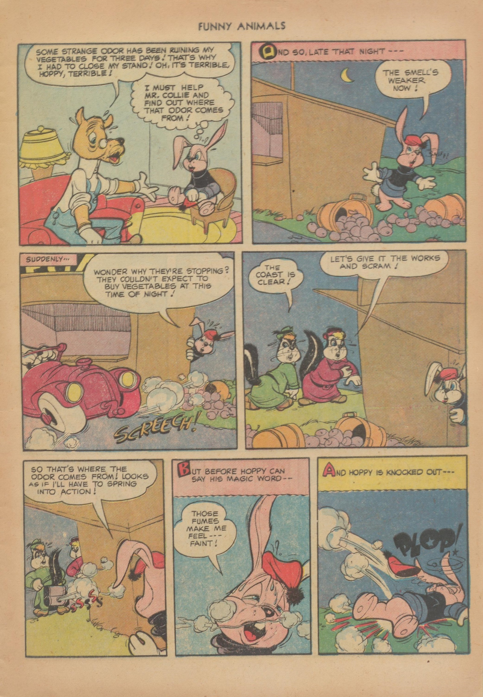 Read online Fawcett's Funny Animals comic -  Issue #68 - 5