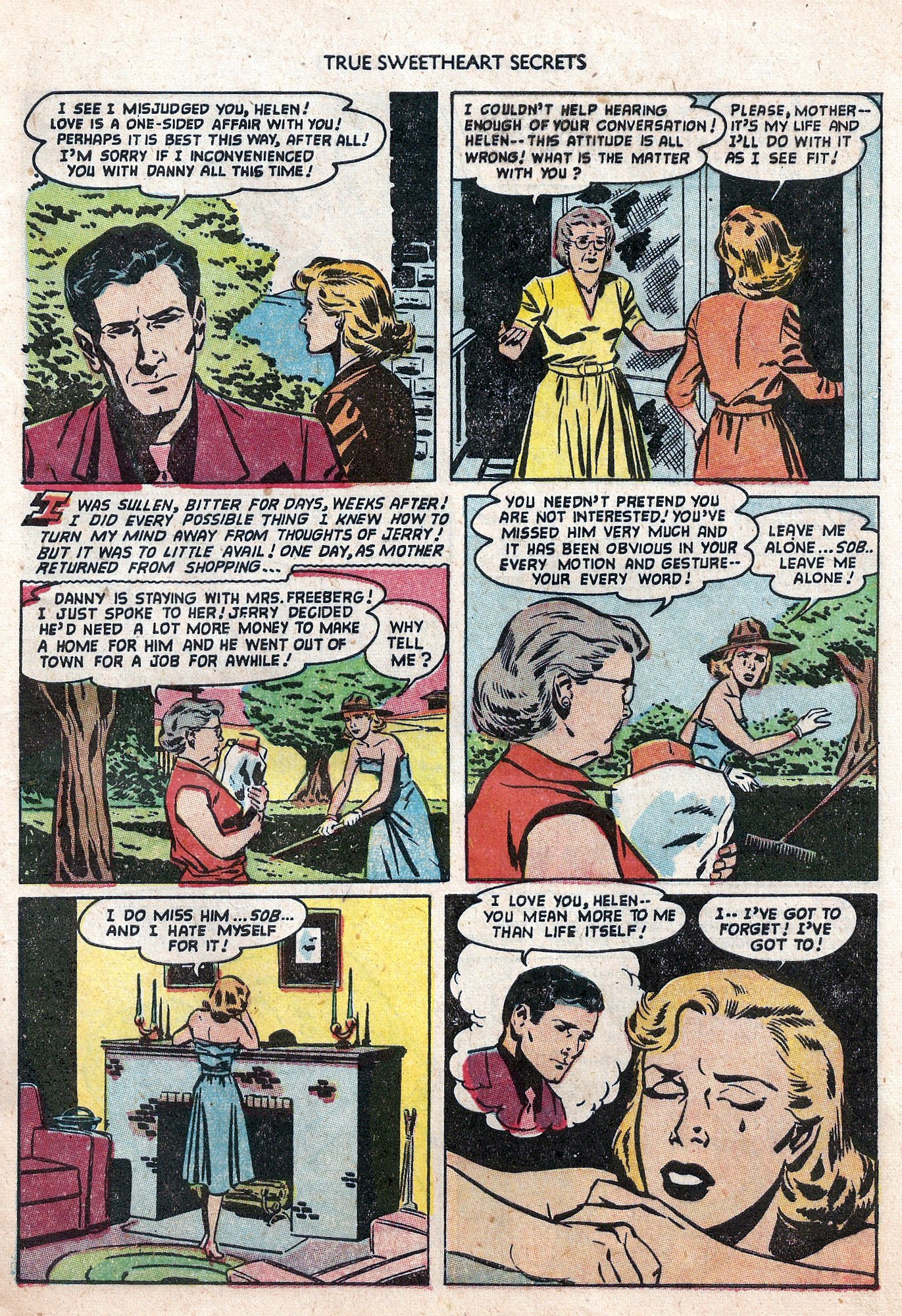 Read online True Sweetheart Secrets comic -  Issue #11 - 9