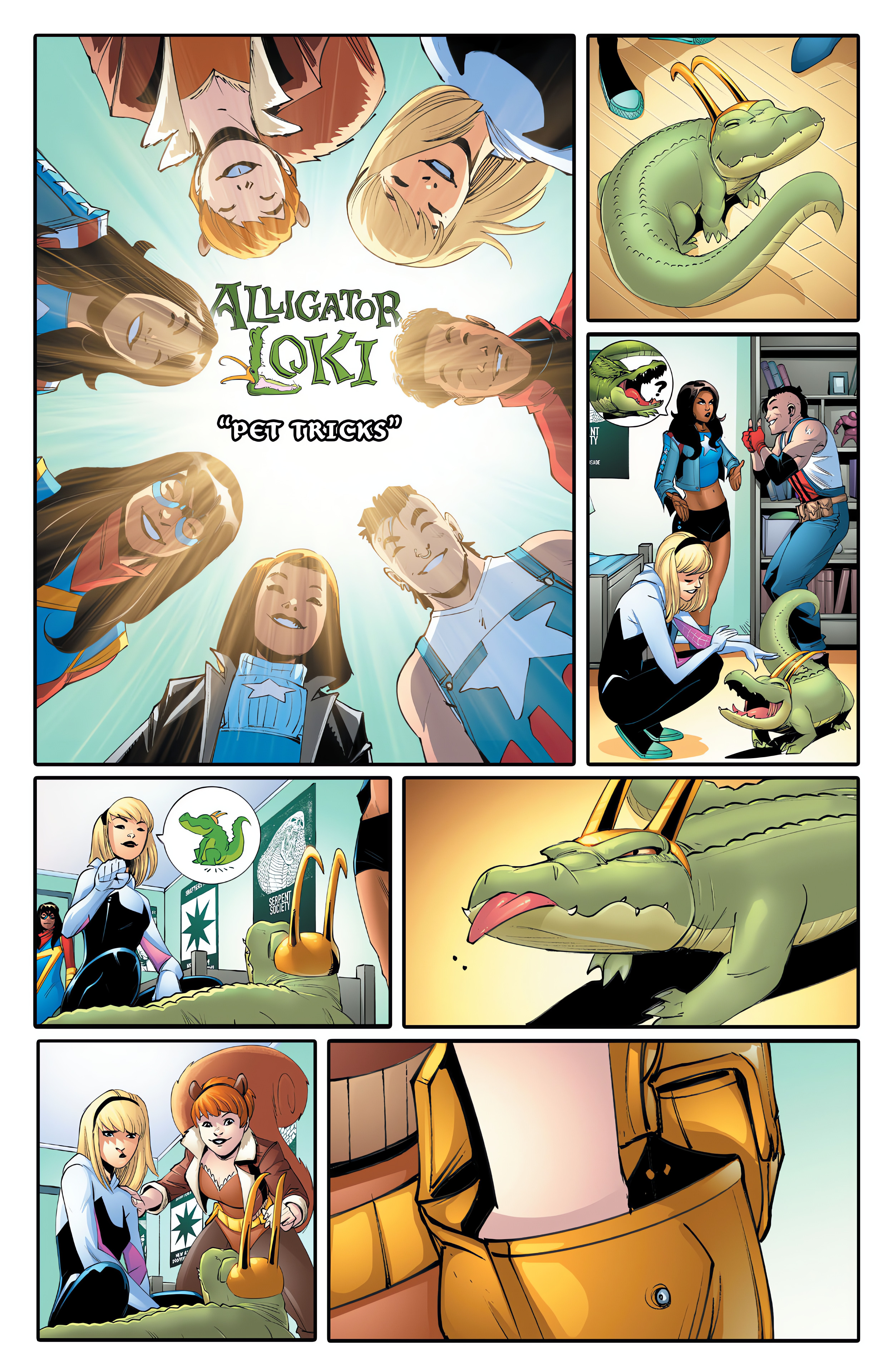 Read online Alligator Loki comic -  Issue #1 - 21