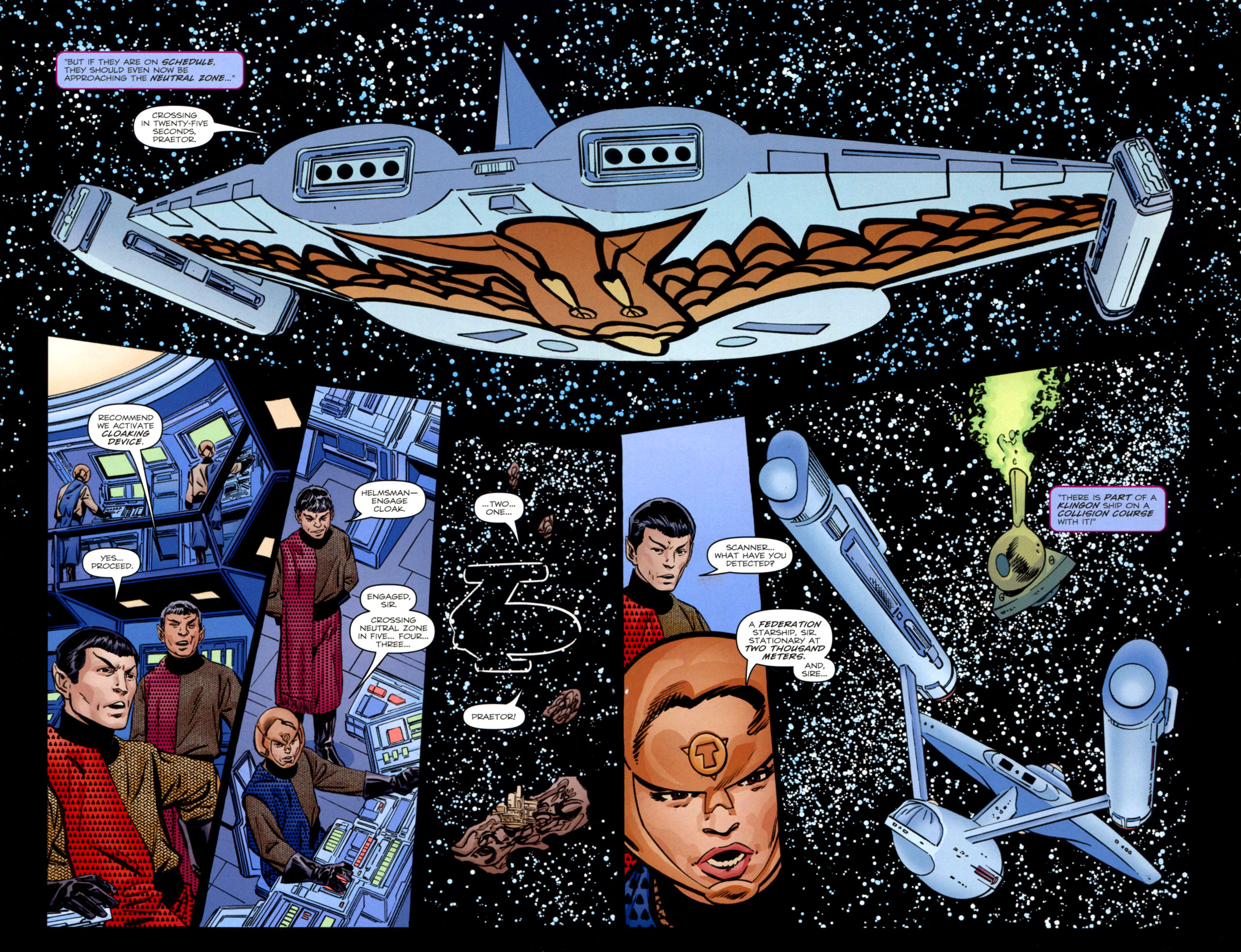 Read online Star Trek: Romulans Schism comic -  Issue #3 - 4