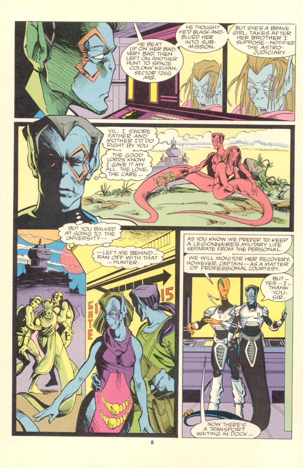 Read online Alien Legion comic -  Issue #14 - 10